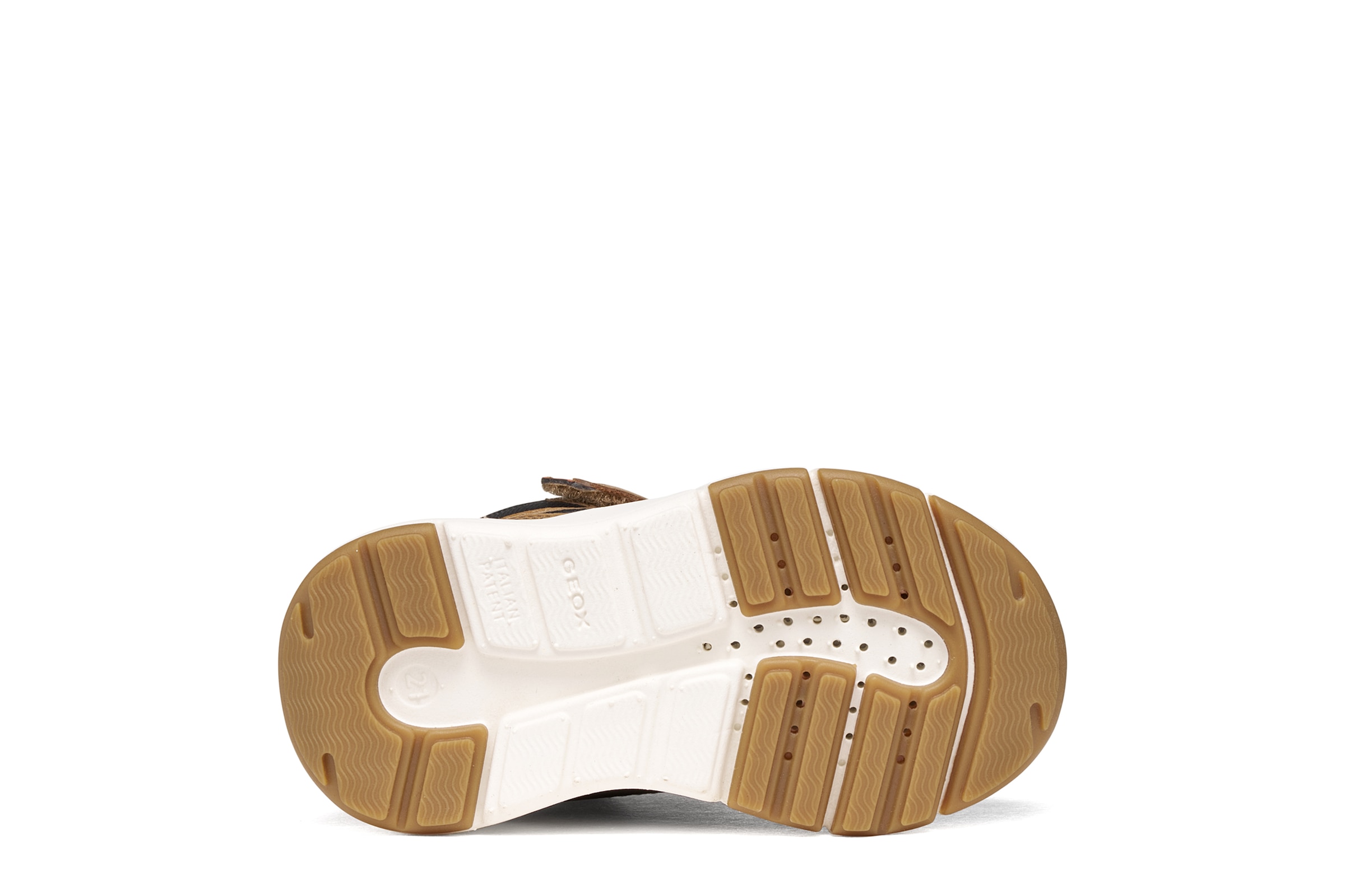 Geox Lauflernschuh »B FLEXYPER MINI BOY«  Sneaker mit TEX, Größenschablone zum Download