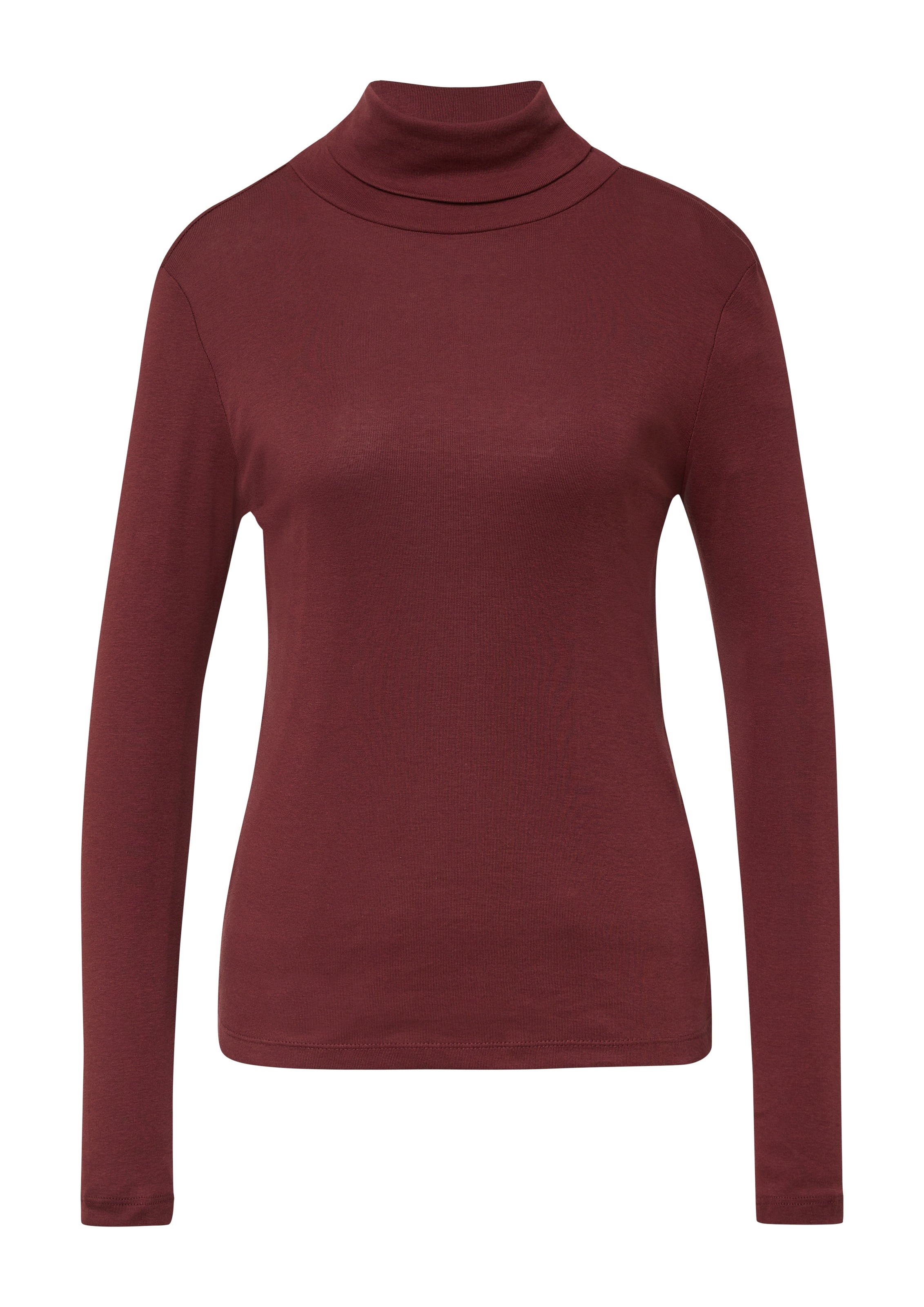 s.Oliver Rollkragenshirt, im Slim Fit, Langarm