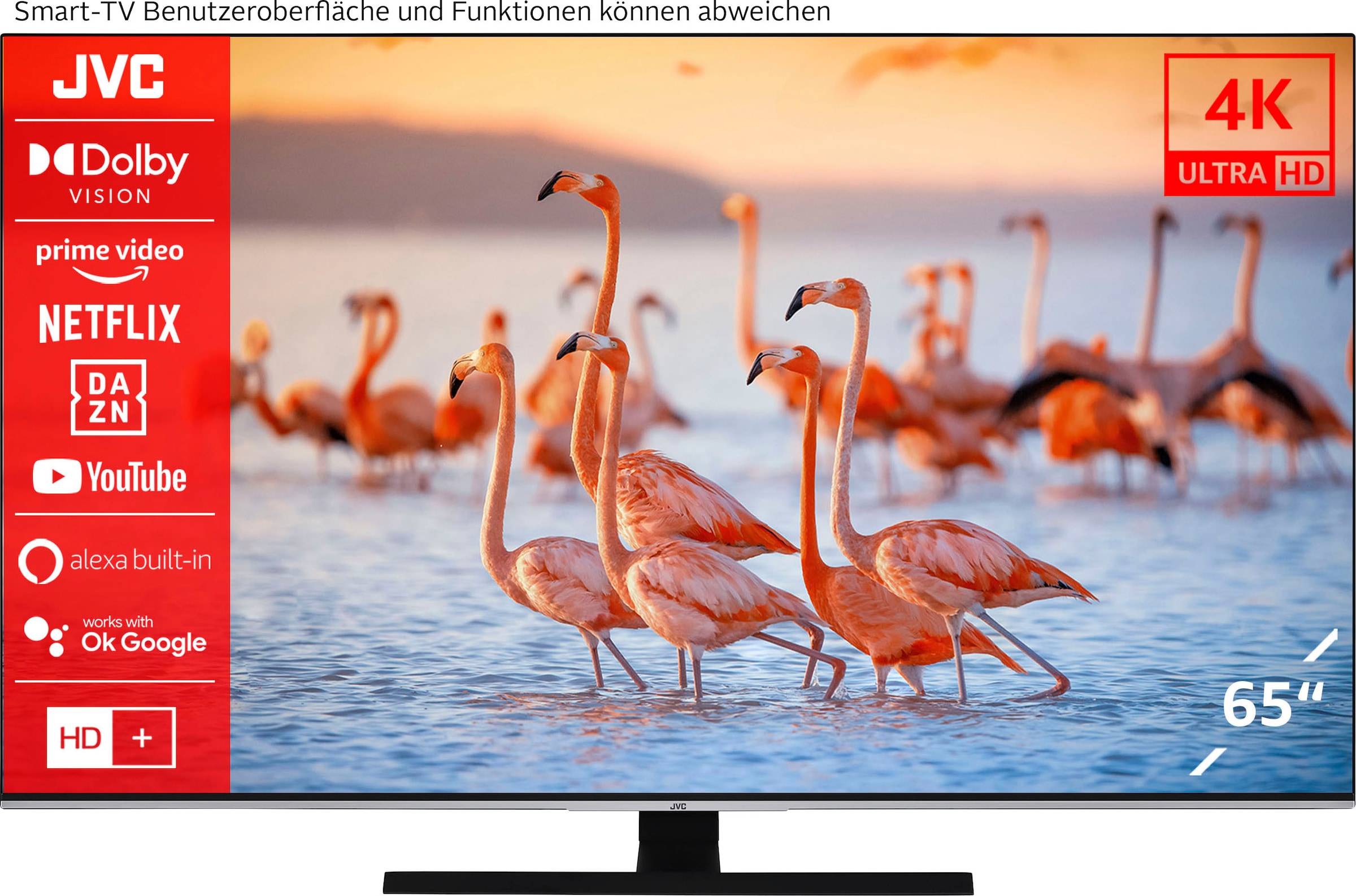 JVC LED-Fernseher »LT-65VU8156«, 164 cm/65 Zoll, 4K Ultra HD