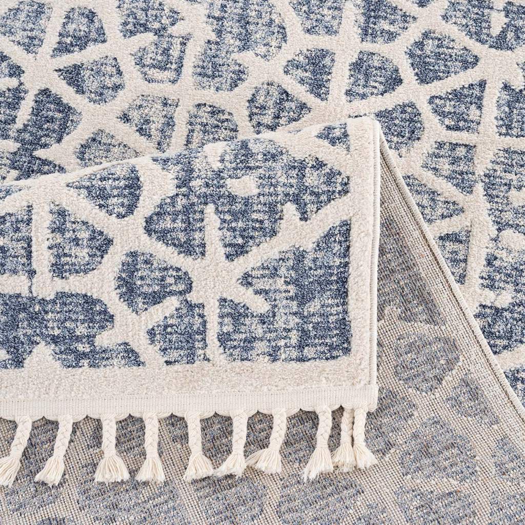 Carpet City Teppich »Art 1271«, rechteckig, 7 mm Höhe, Läufer, Kurzflor, Skandi-Muster, ideal für Wohnzimmer & Schlafzimmer