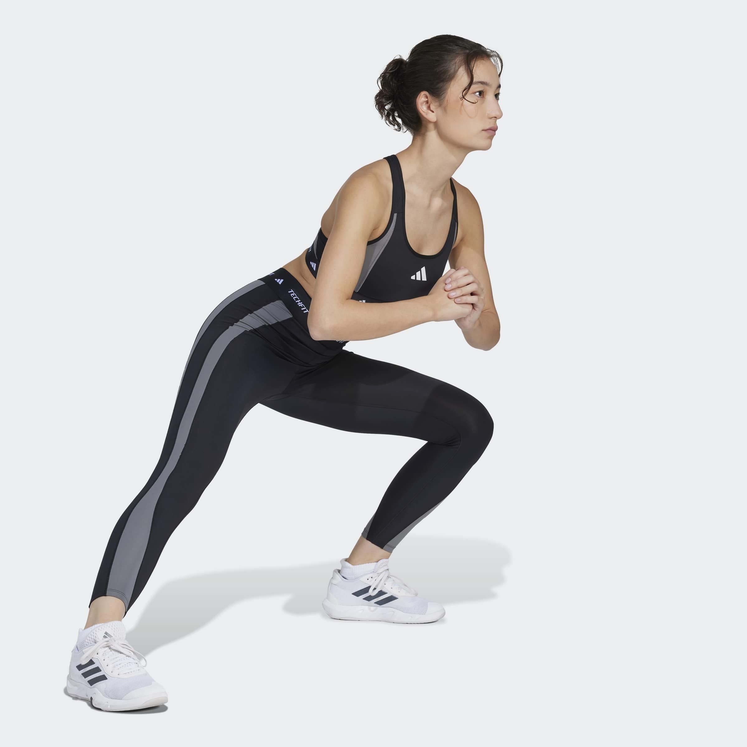 adidas Performance Trainingstights »TECHFIT COLORBLOCK 7/8-LEGGINGS«