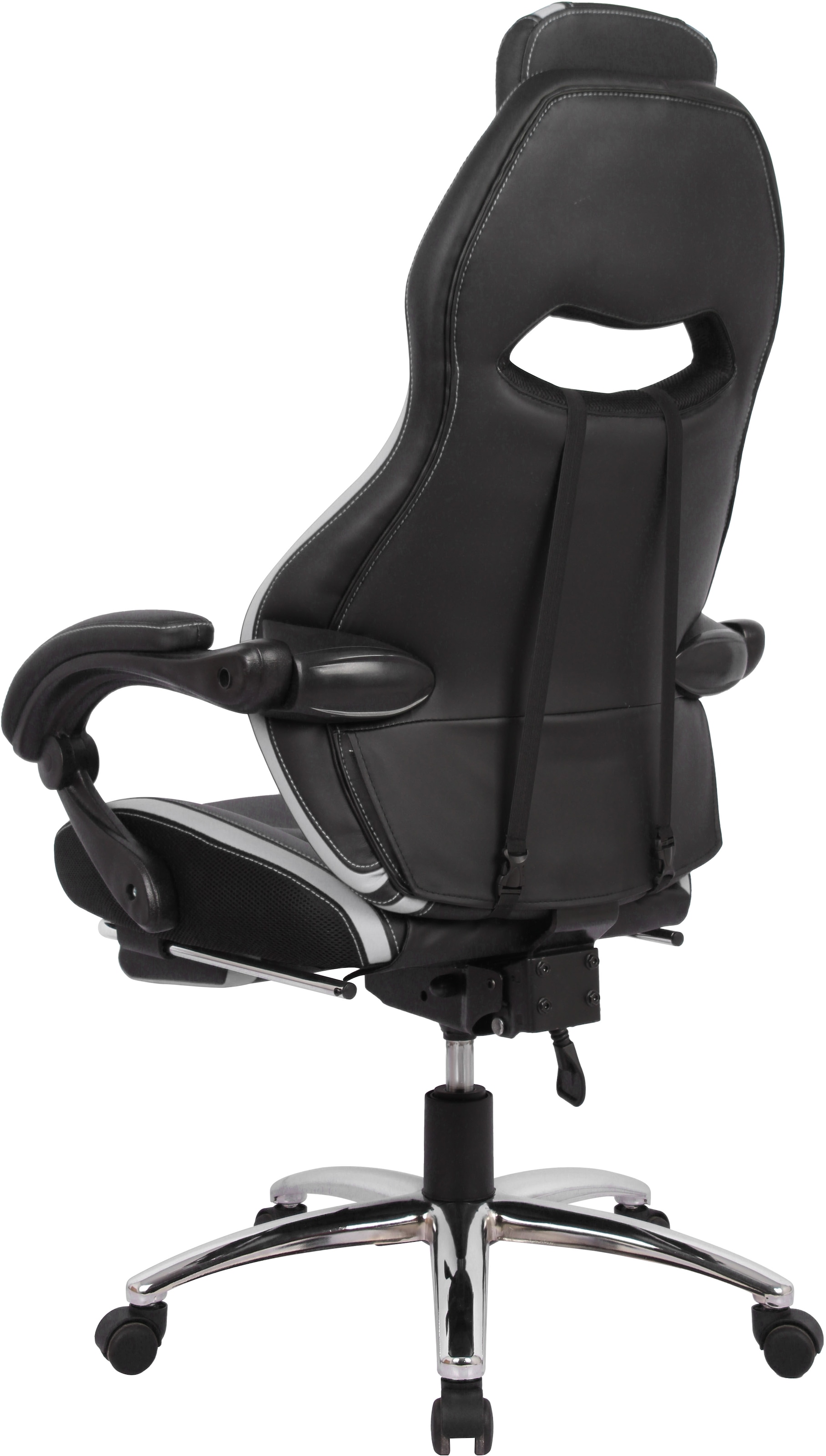 OTTO home Gaming-Stuhl »Sprinta 1, Chefsessel mit ausziehbarer Fußstütze« () komfortabel gepolstert mit vielen ergonomischen Funktionen