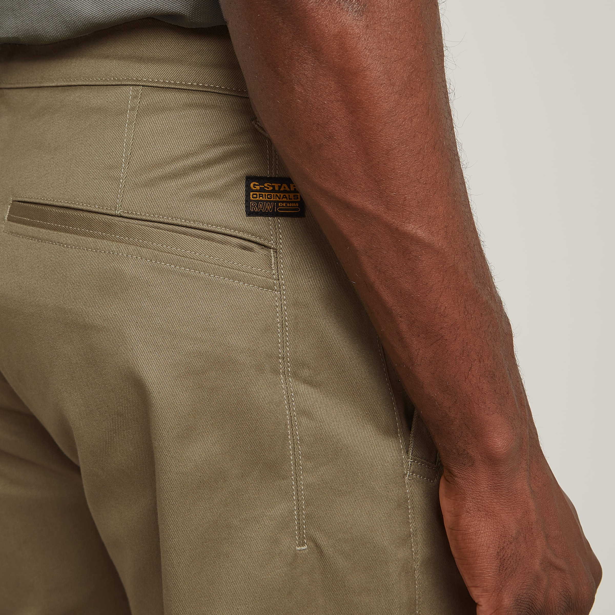 G-STAR Chinohose »Morry Tapered Chino«, mit Paspeltaschen