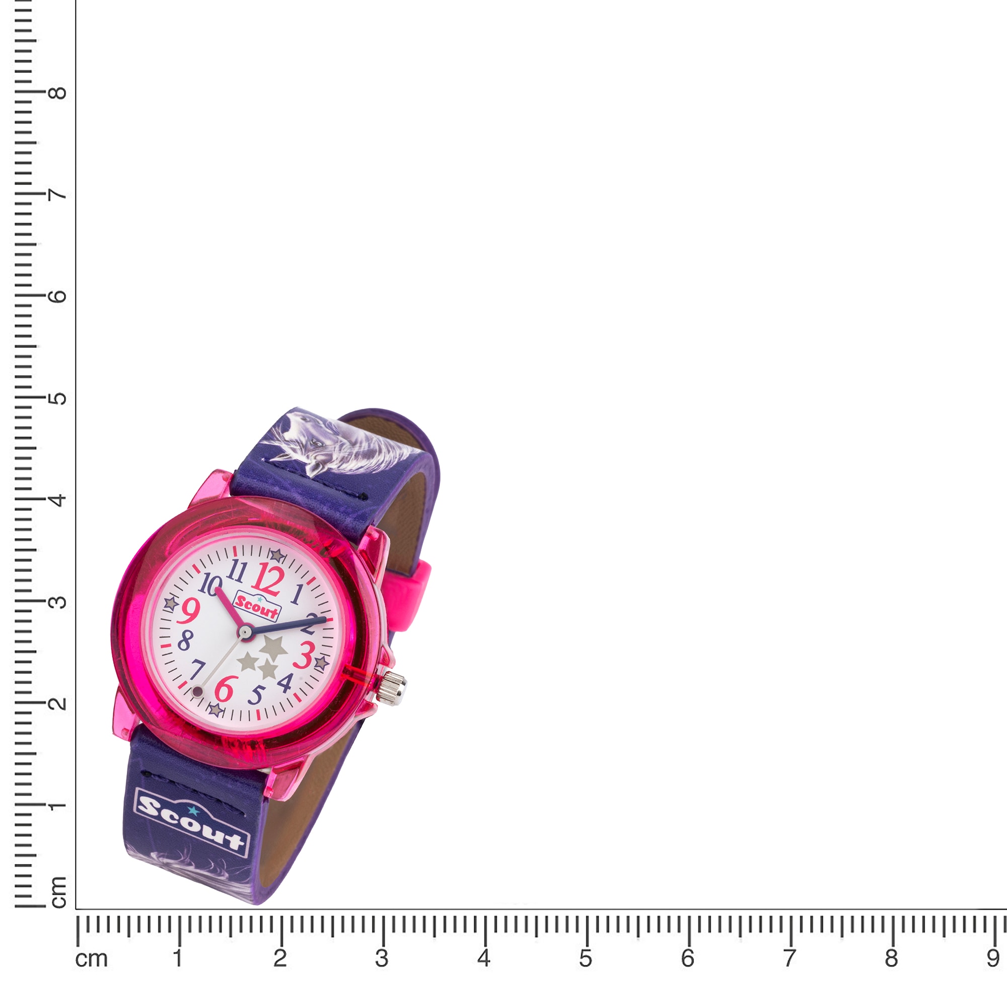 Scout Quarzuhr »Crystal« Armbanduhr, Kinderuhr, Mädchen, Einhorn, Geschenk, Geburtstag