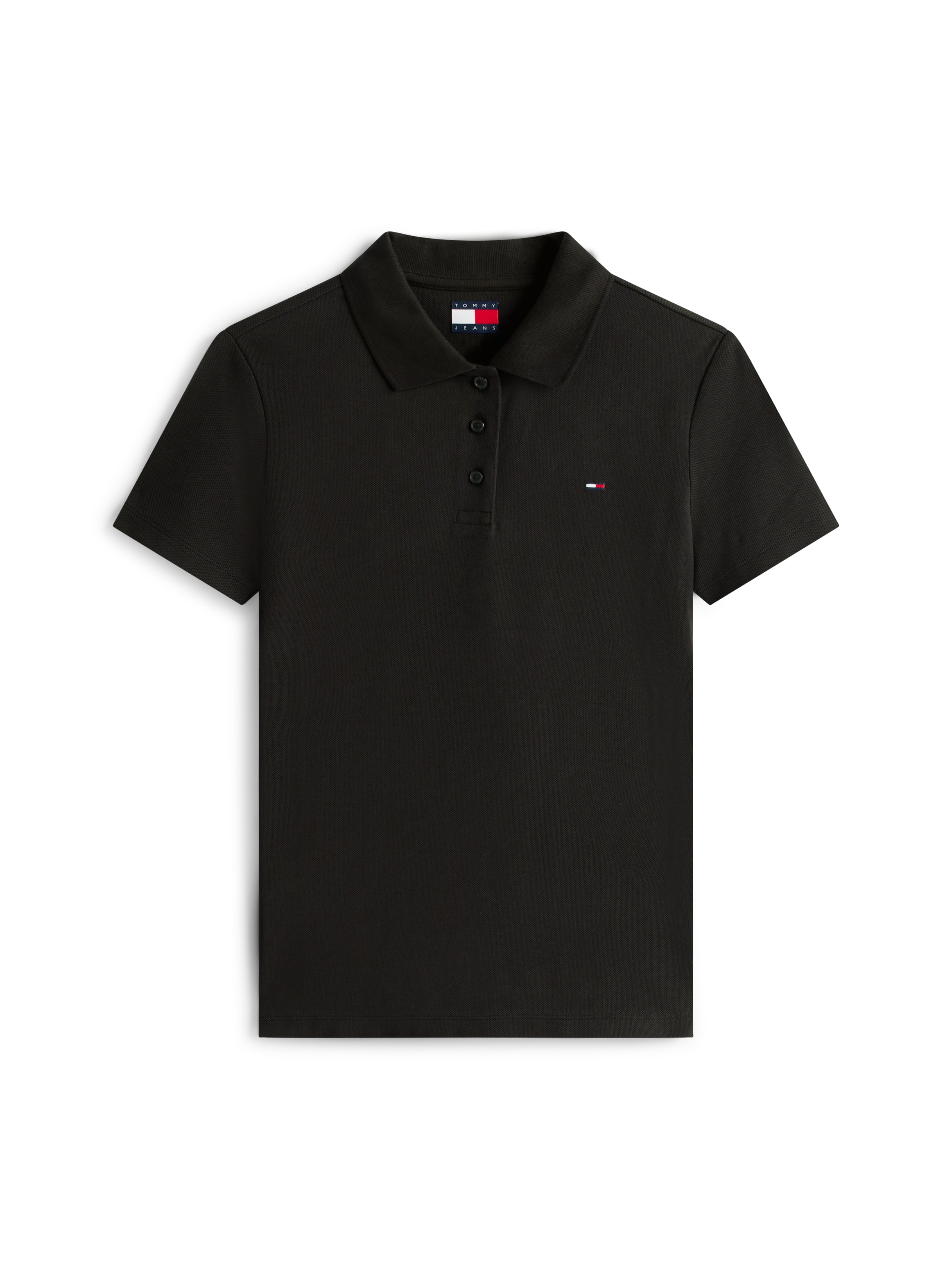 Tommy Jeans Poloshirt »TJW SLIM ESSENTIAL POLO SS« mit Logostickerei