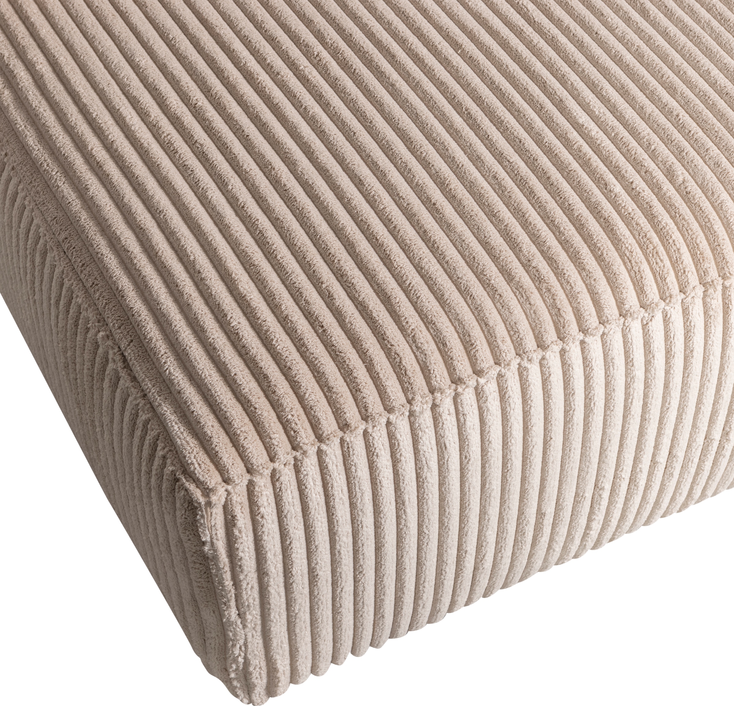WOOOD Ecksofa »Bean«, Chaiselongue-Sofa, Breite 254 cm
