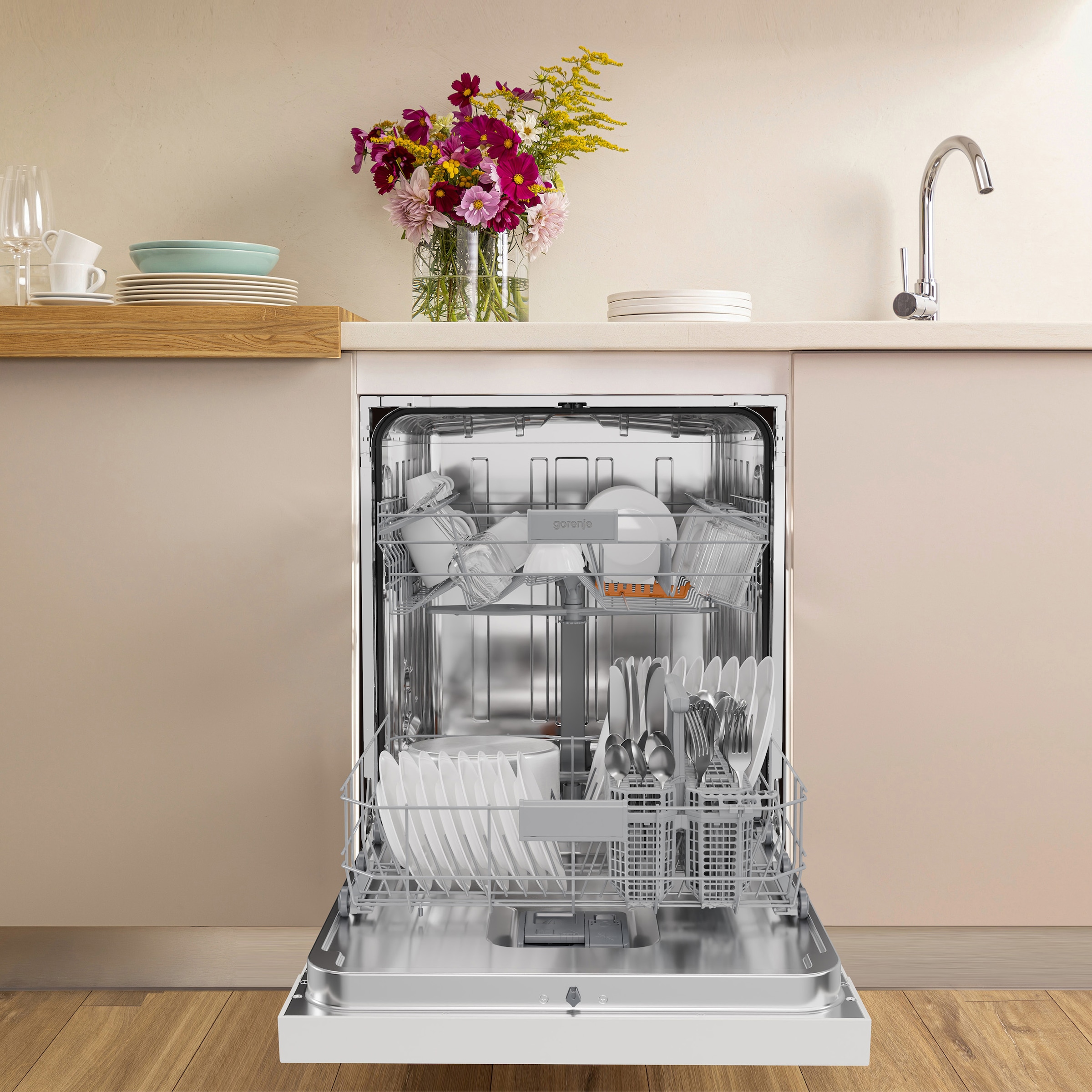 GORENJE Unterbaugeschirrspüler »GU642D90W« 9,5 l 14 Maßgedecke