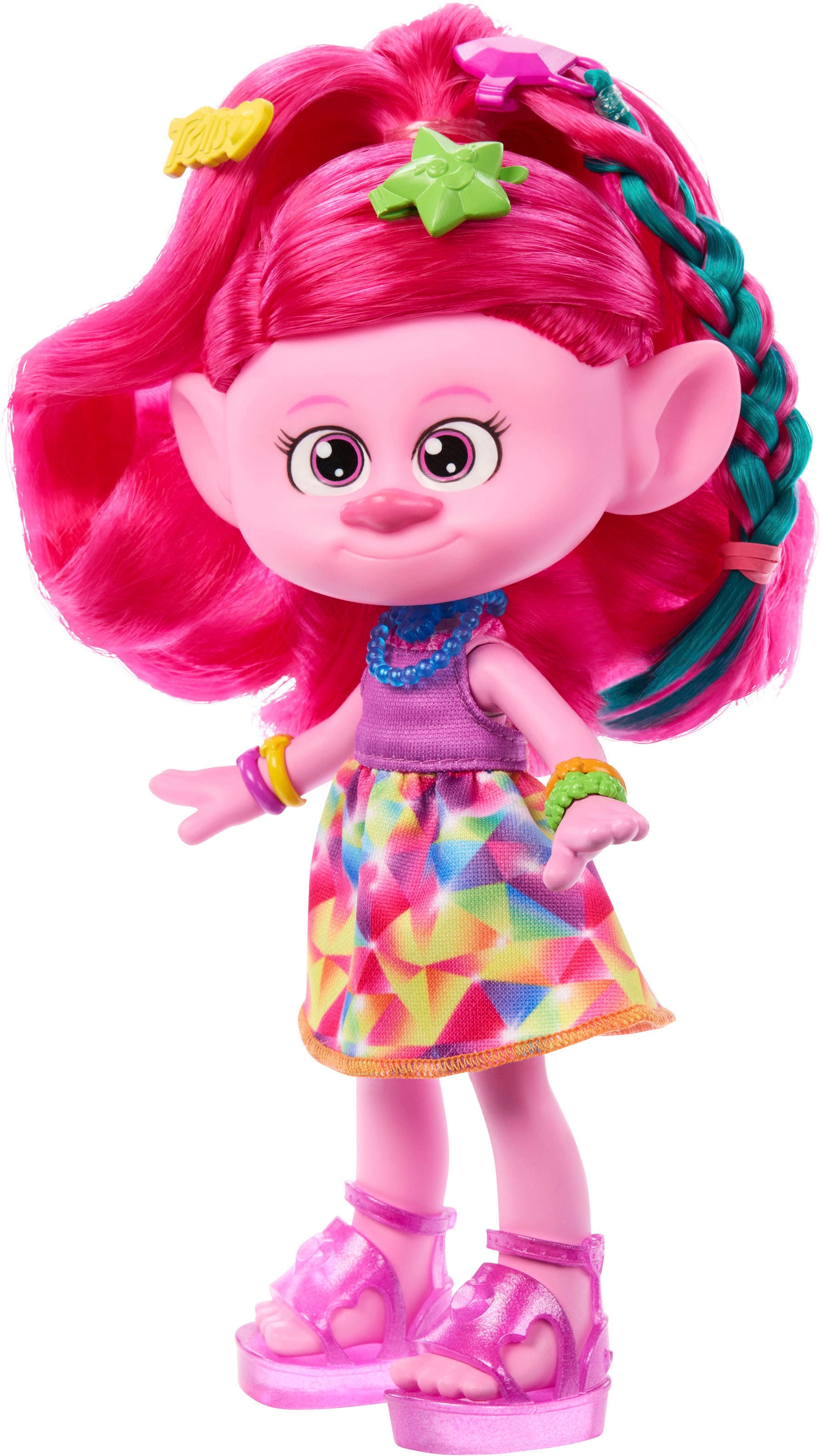 Mattel® Anziehpuppe »Trolls, Haartastische Königin Poppy«