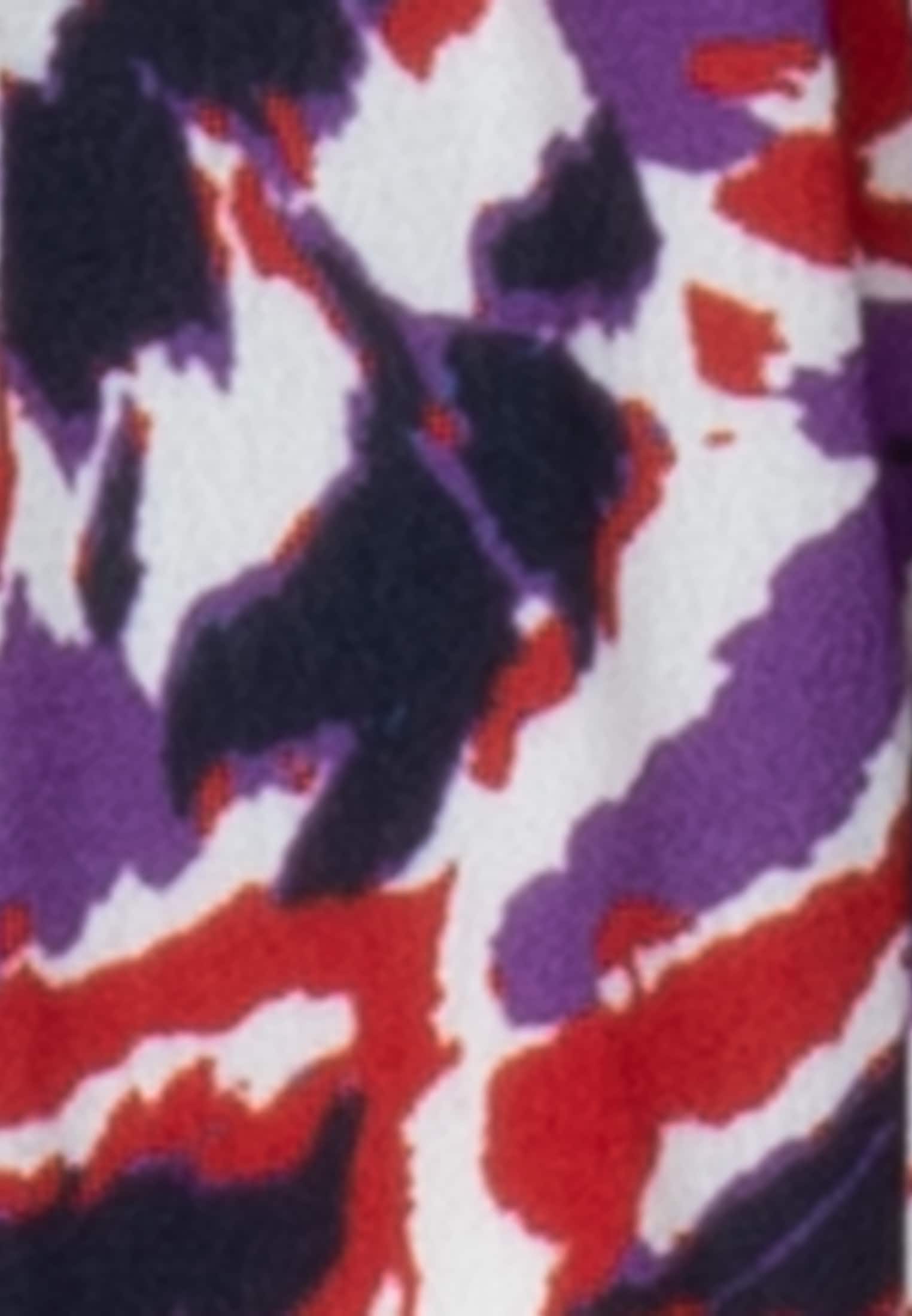 seidensticker Sommerkleid »Schwarze Rose« 3/4-Arm Rundhals Druck