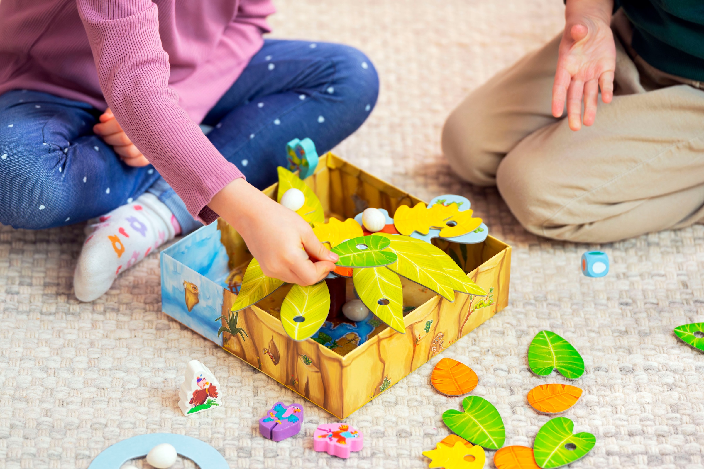 Haba Spiel »Auweia, Frau Geier! Im Nest wackeln Eier«