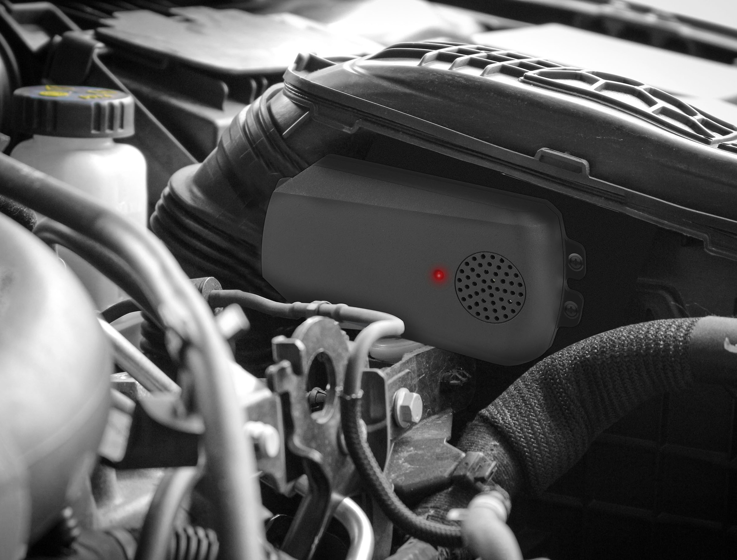 EUFAB Ultraschall-Tierabwehr gegen Marder, für PKW und Wohnmobil