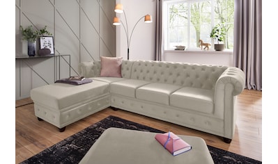 Chesterfield-Sofa »New Castle L-Form«