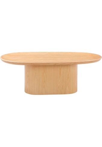 Leonique Couchtisch »Elia«, mit einer ovalen Tischplatte, aus MDF, Breite 120 cm kaufen
