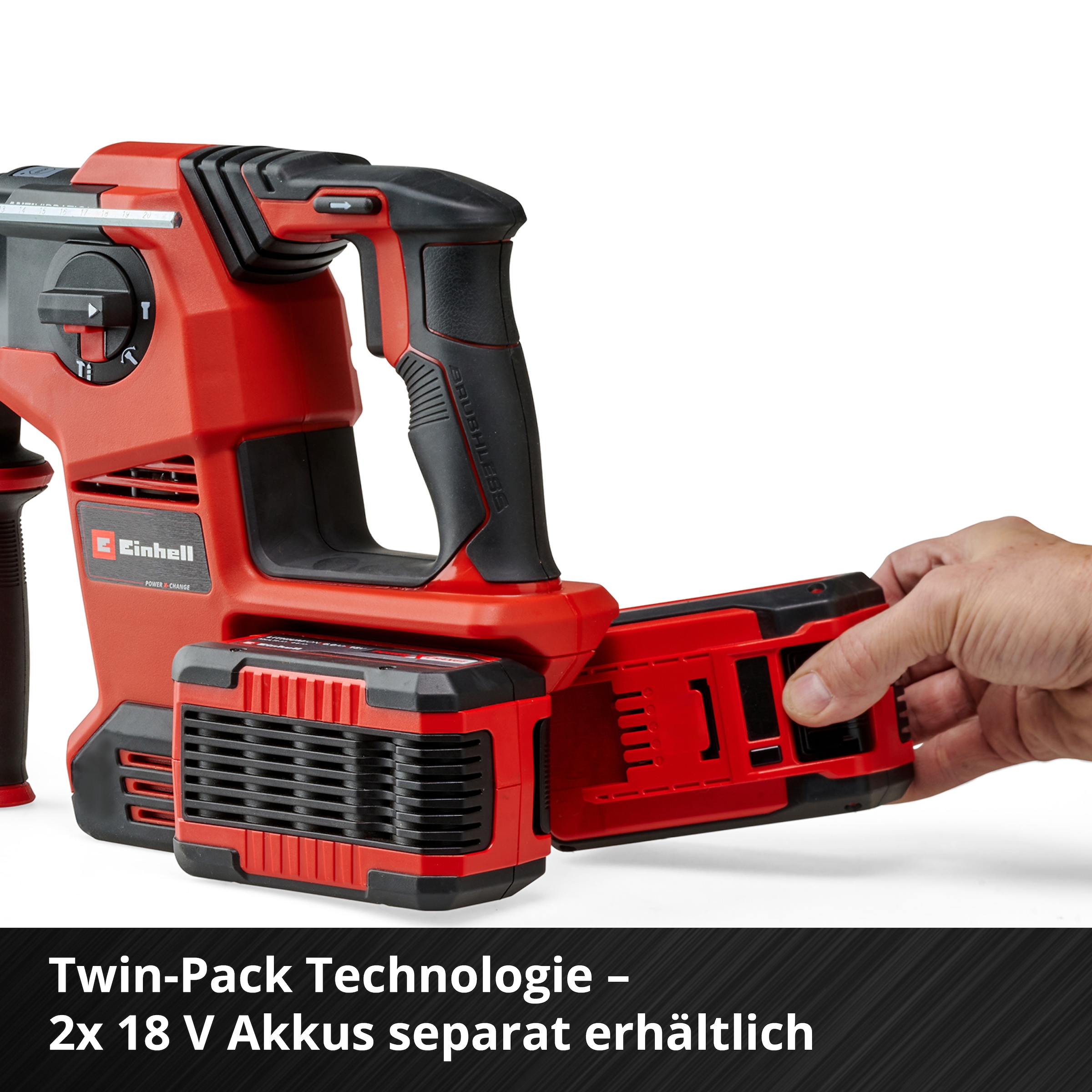 Einhell Akku-Bohrhammer »TP-HD 36/30 Li BL +4 - Solo« ohne Akku und Ladegerät