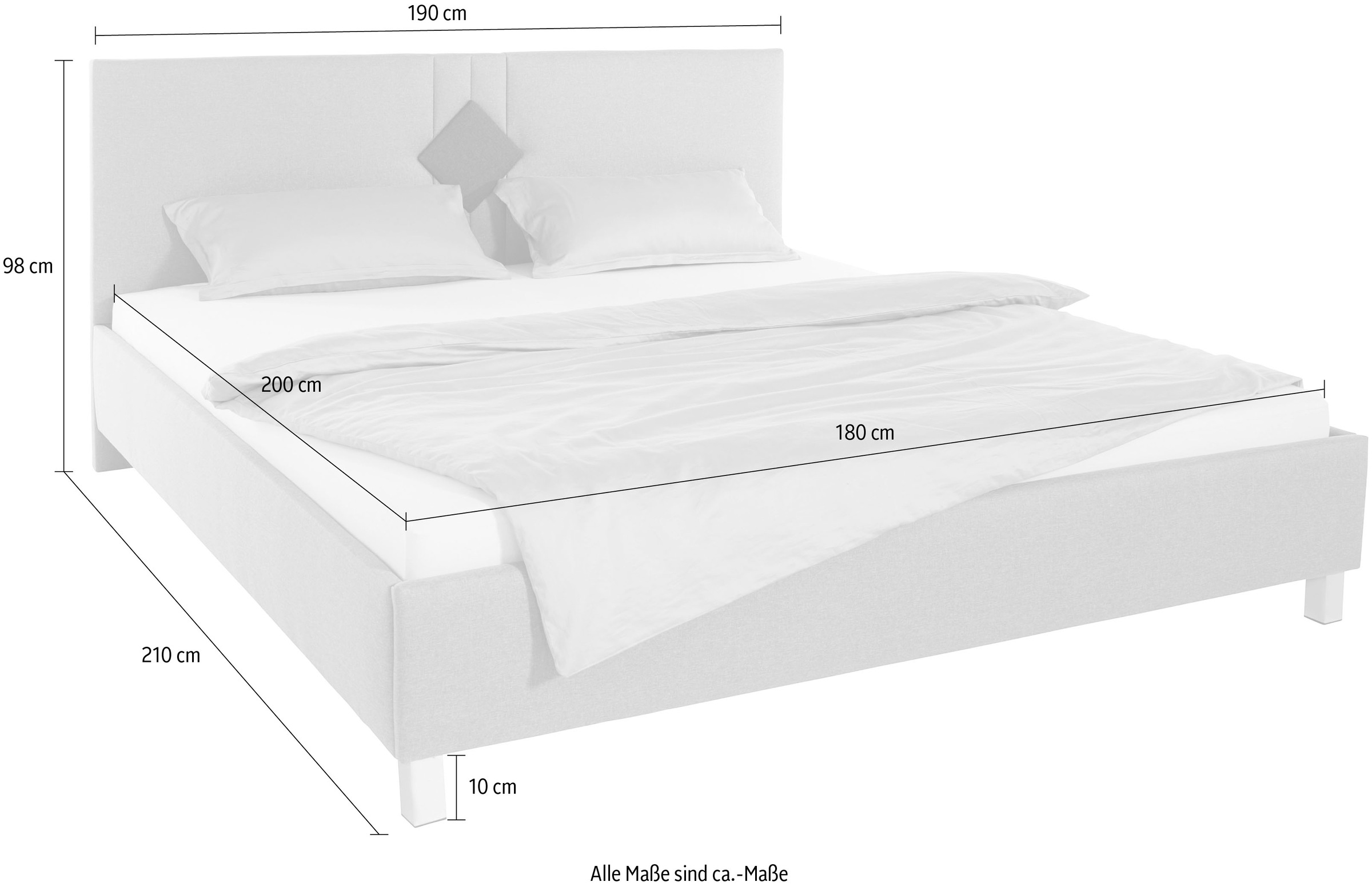 Westfalia Schlafkomfort Polsterbett