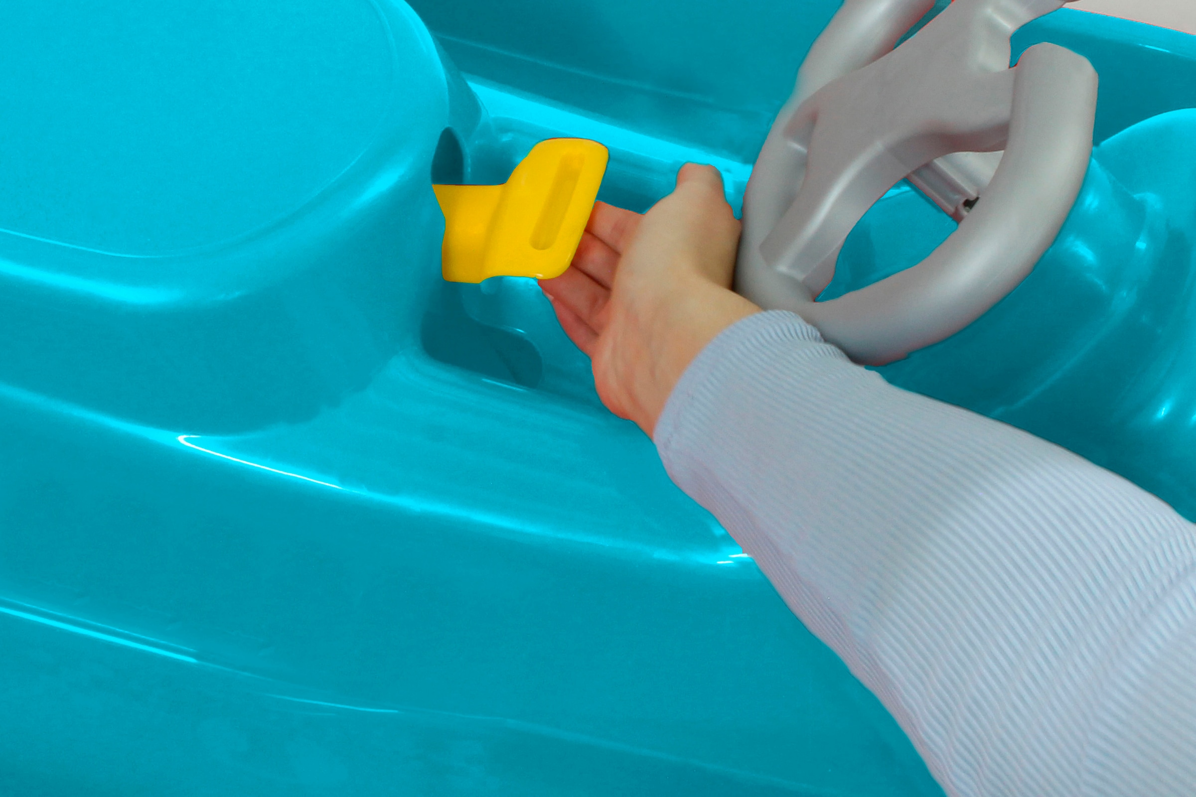 Jamara Bob »Snow Play Bob Ralley 100 cm, mit Lenkrad und Bremse«