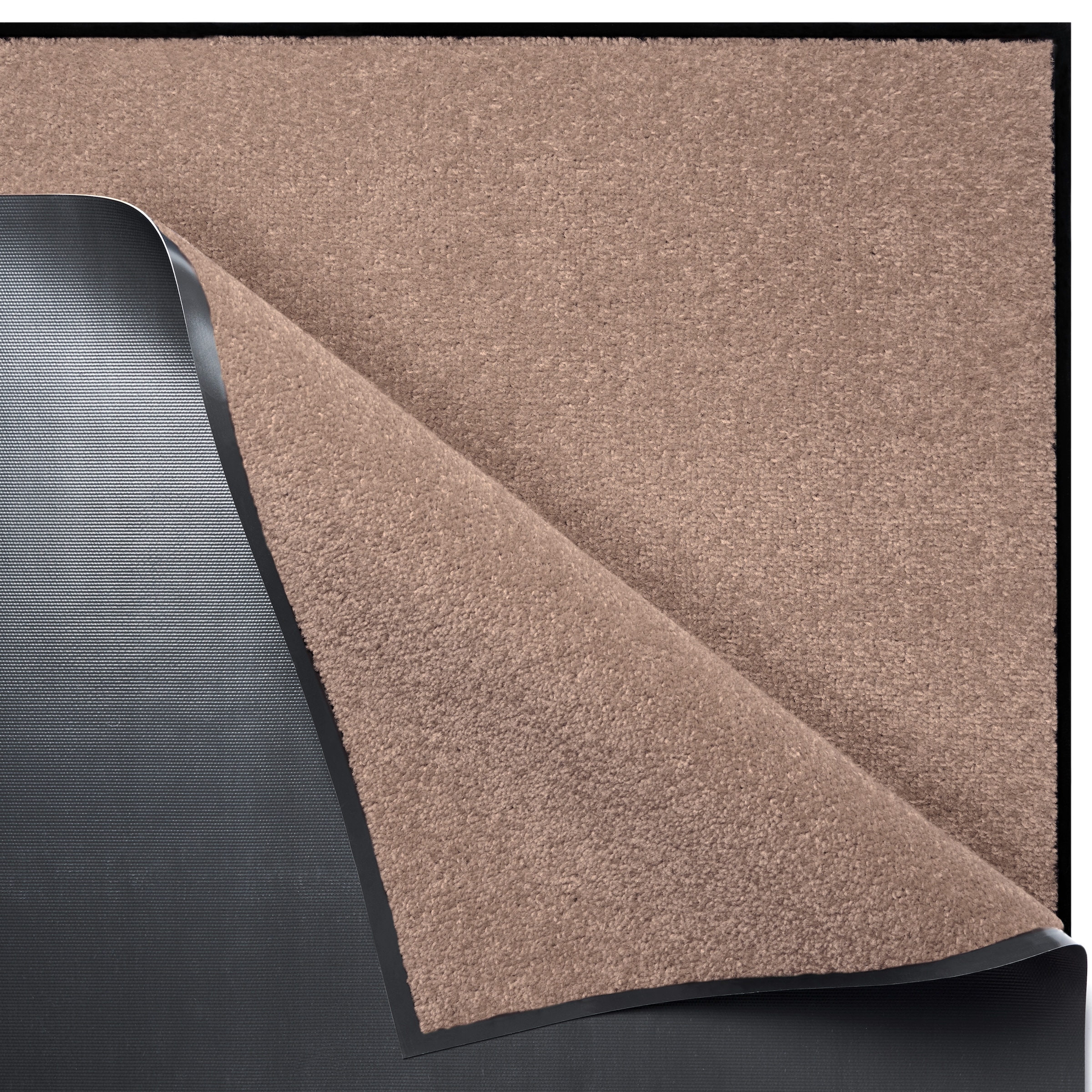 my home Fußmatte »Triton«, rechteckig, 7 mm Höhe, Schmutzfangmatte, Türmatte, In- und Outdoor, Läufer, waschbar