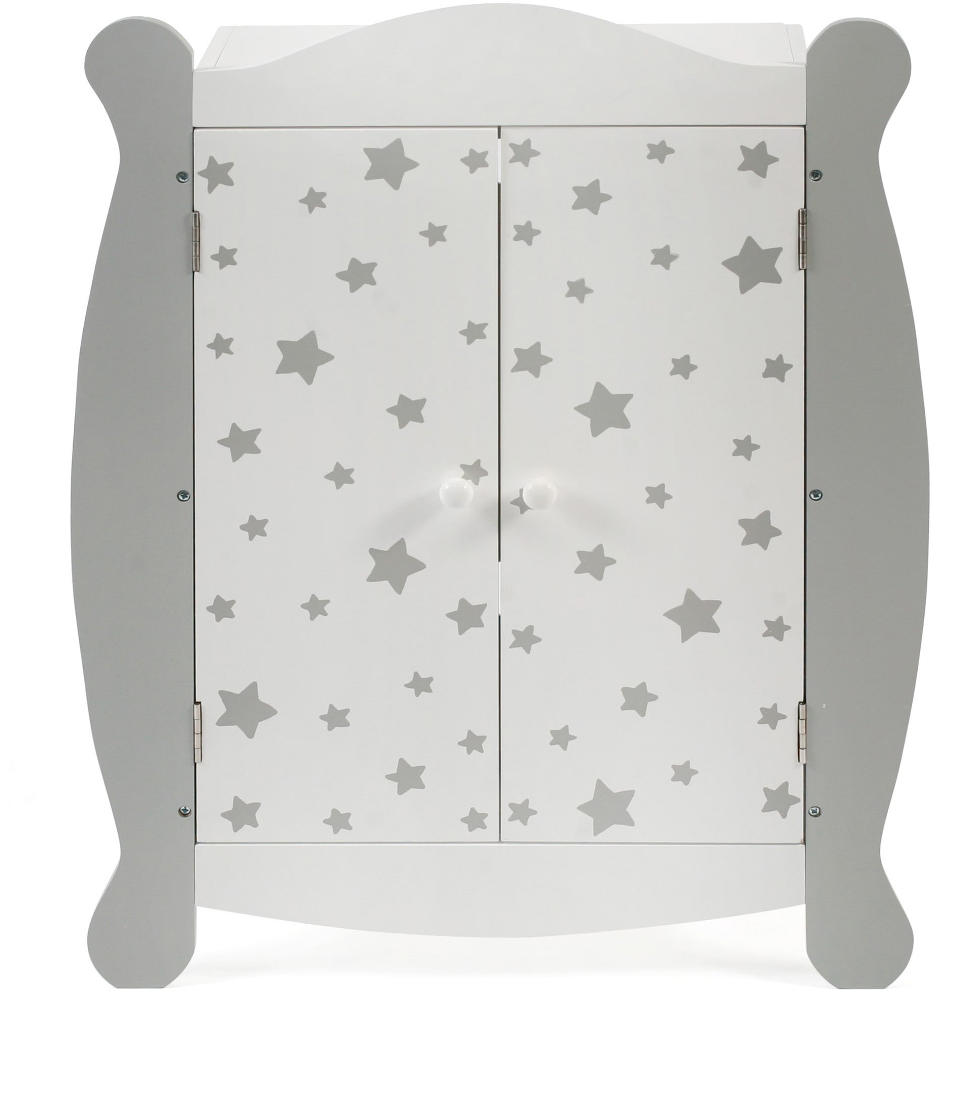 Puppenkleiderschrank »Stars Grau«