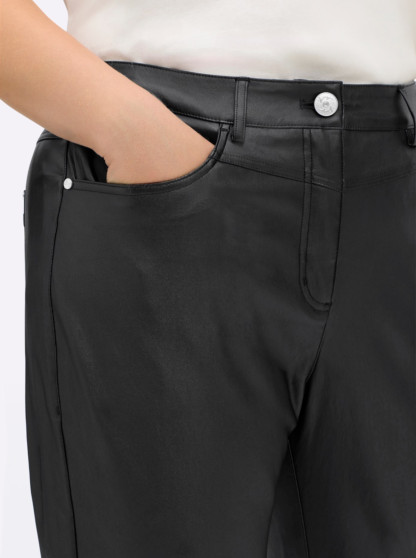 Sheego Lederimitathose