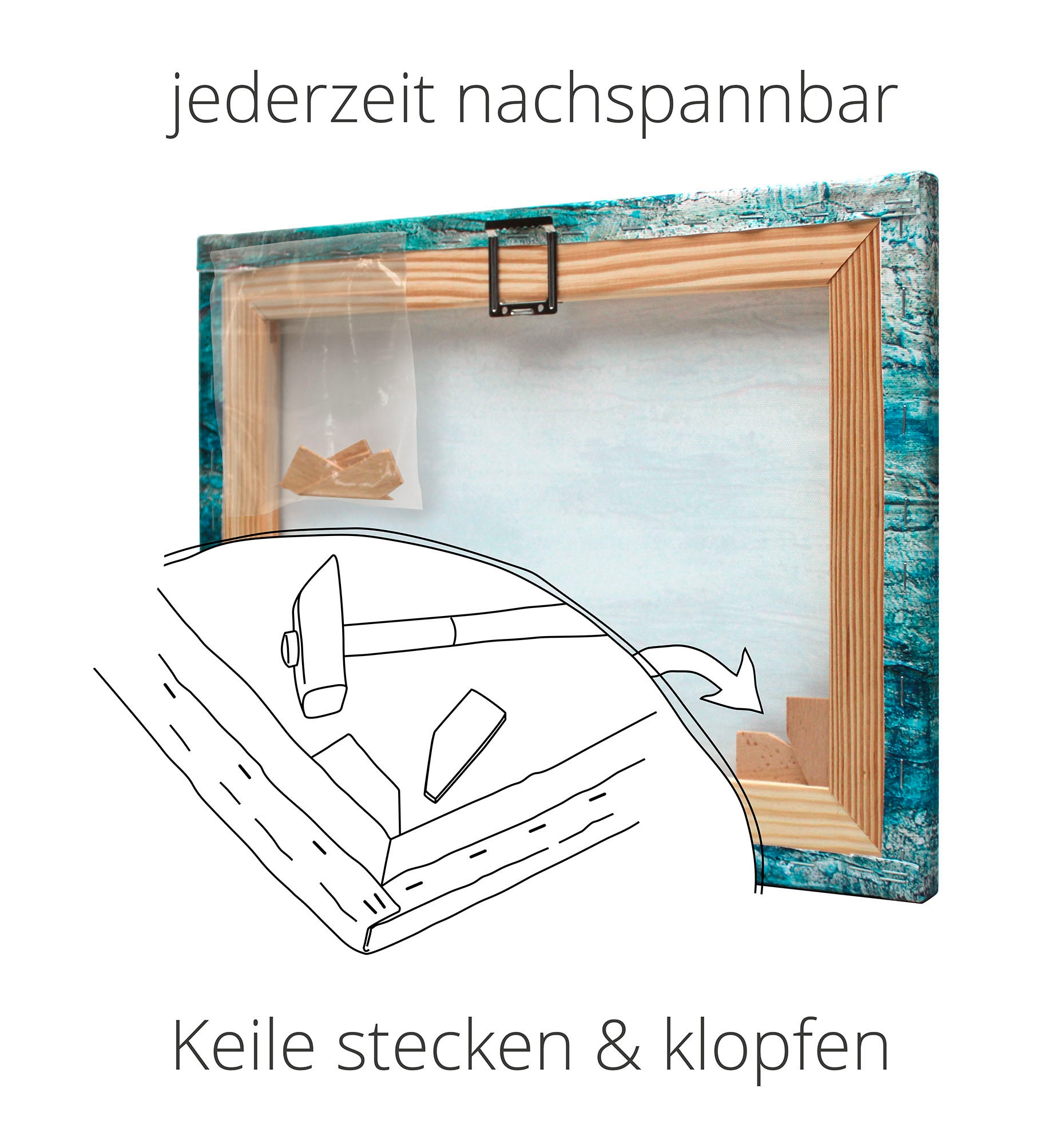 Artland Wandbild »Wachstum bestellen St.) bequem Lavasteine - Zen, Bambus«, (1