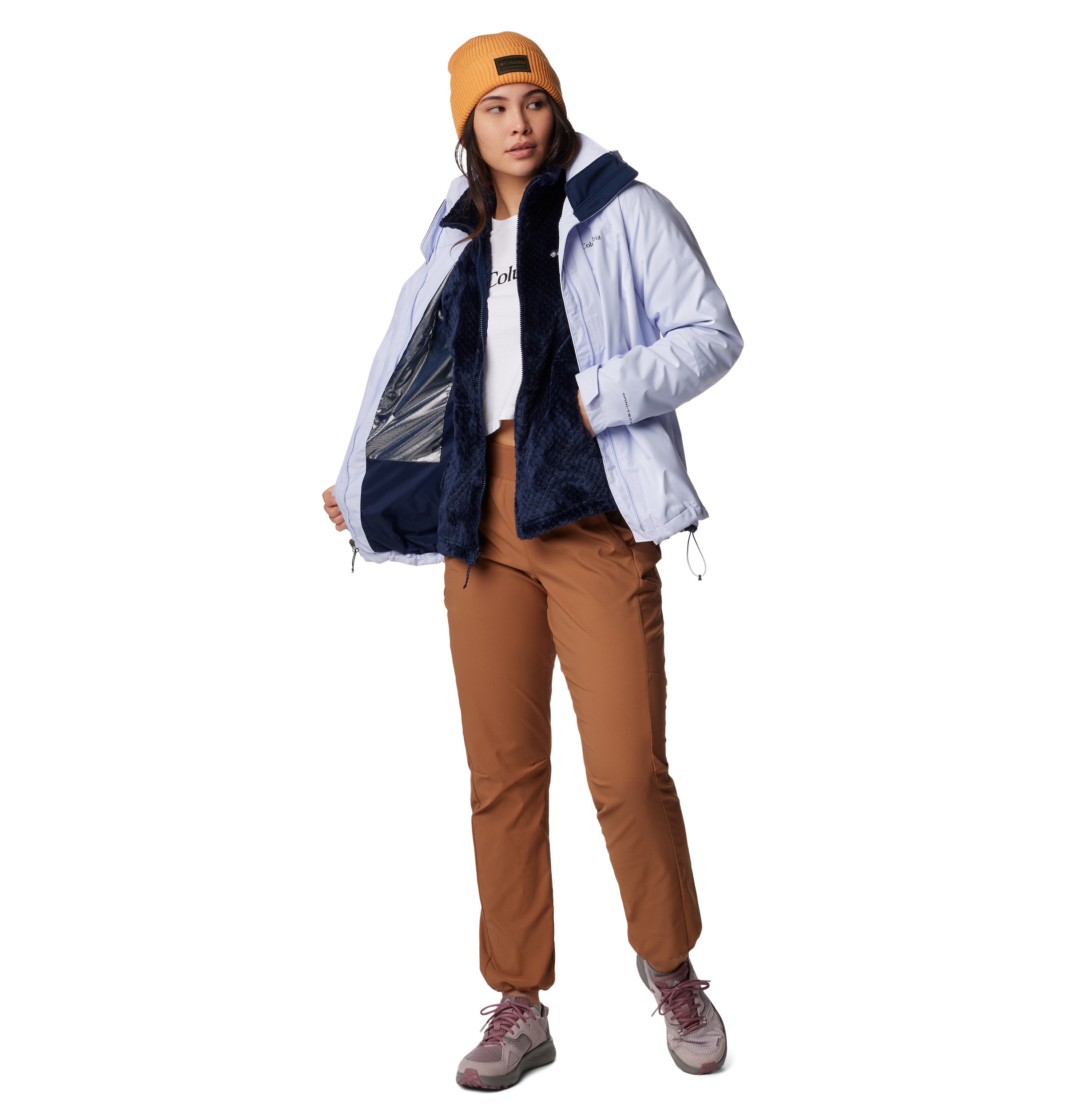 Columbia Skijacke »Bugaboo™ III Fleece Interchange Jacket«, mit Kapuze