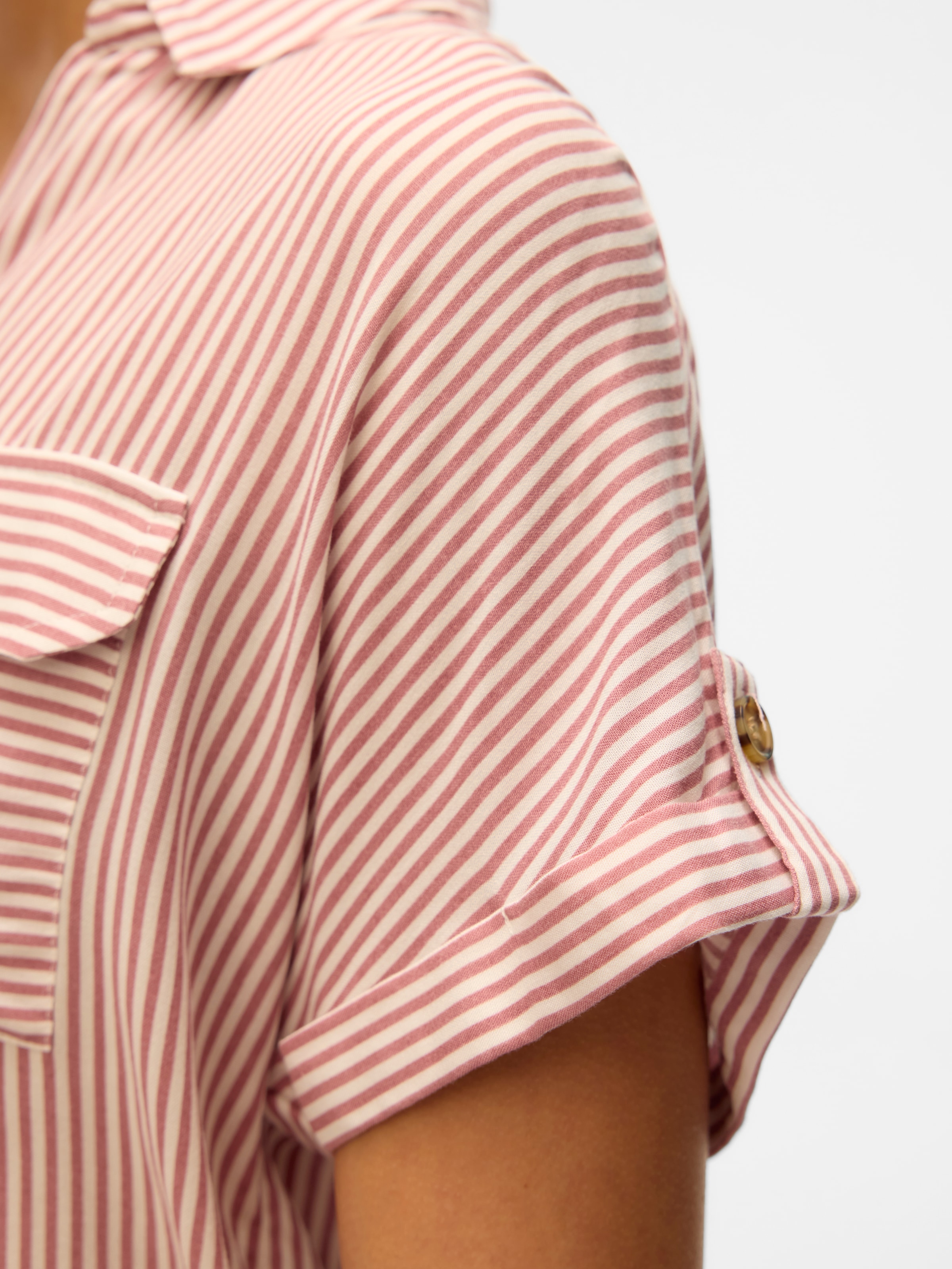 Vero Moda Hemdbluse »VMBUMPY S/S SHIRT WVN GA NOOS«