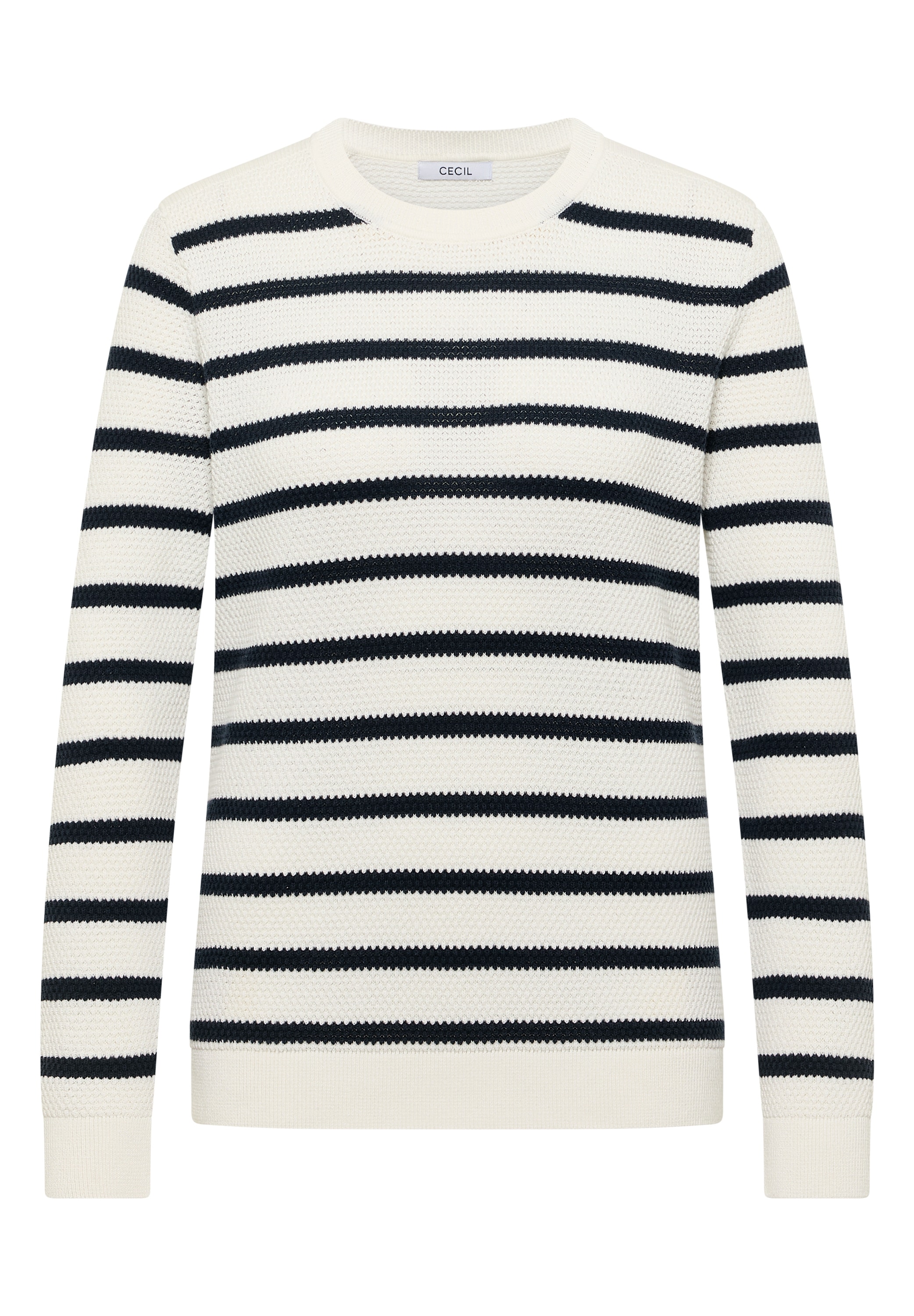 Cecil Strickpullover im Streifen-Look