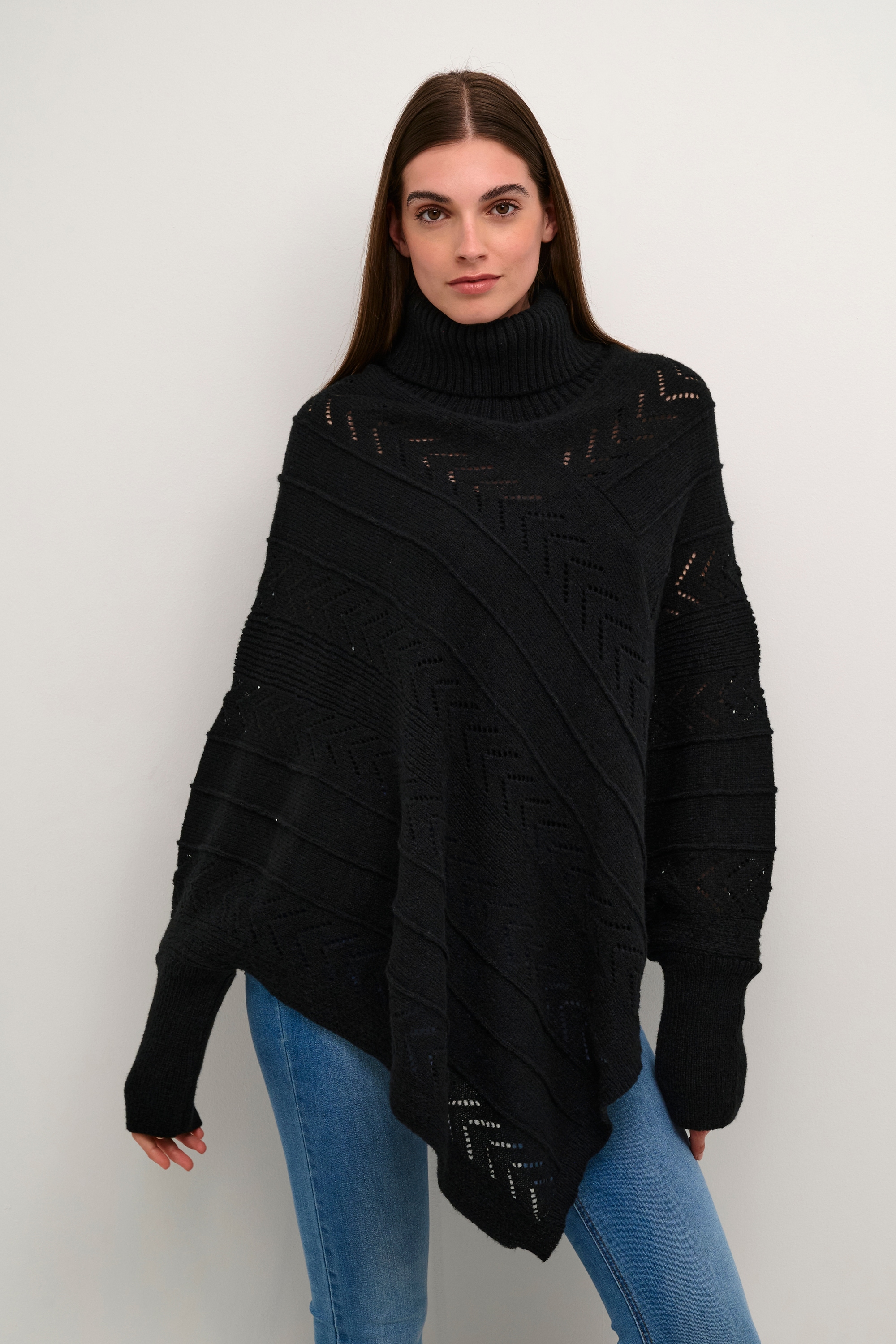 Cream Strickponcho »Poncho CRHoliday«