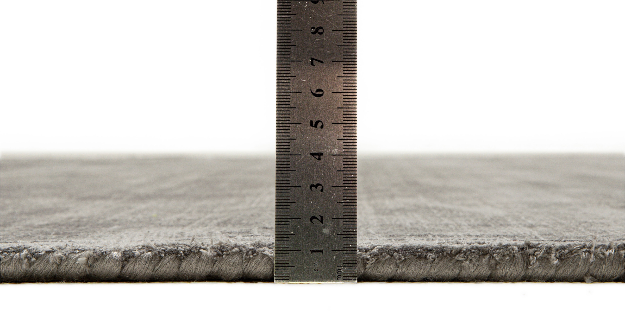 TOM TAILOR HOME Teppich »Shine uni«, rechteckig, 8 mm Höhe, Handweb Teppich, 100% Viskose, handgewebt, mit elegantem Schimmer