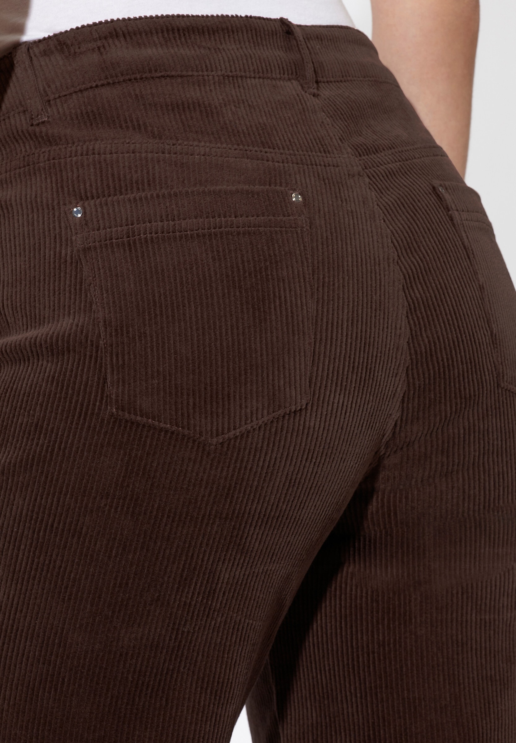 heine 5-Pocket-Hose »Cord-Hose Cordhose mit weitem Bein«