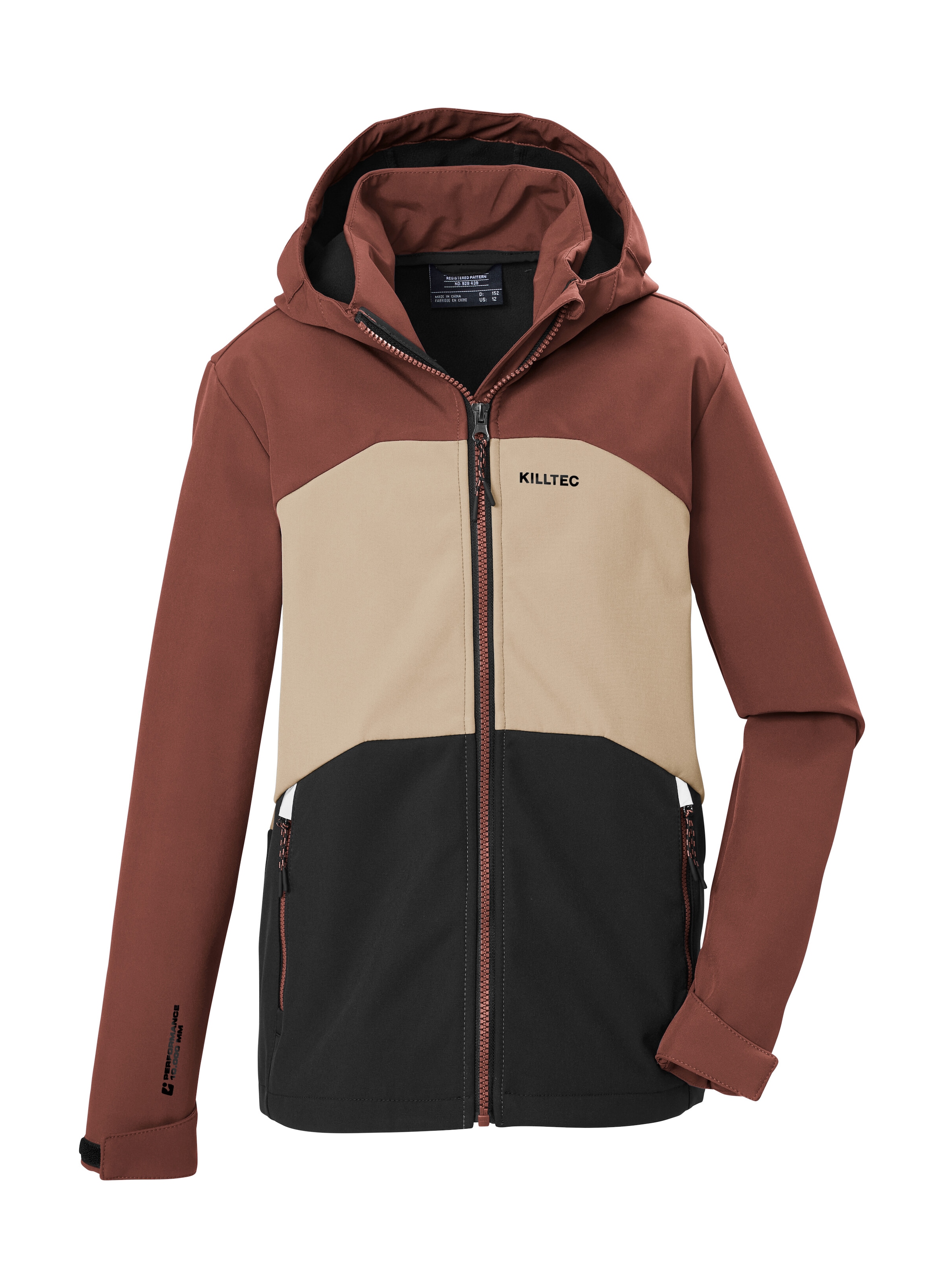 Killtec Softshelljacke »KOW 177 BYS SFTSHLL JCKT« Wind- und wasserabweisende Kinder-Softshelljacke mit Fleece