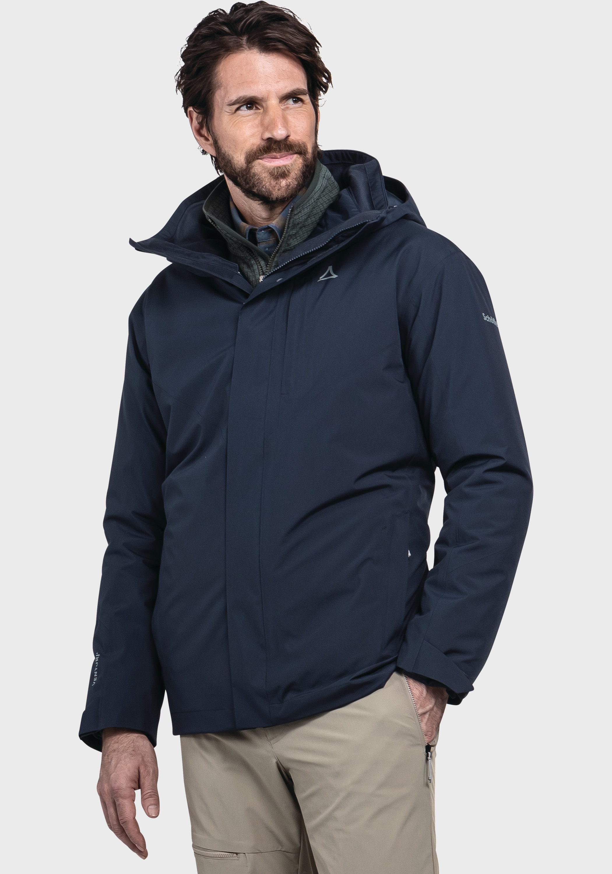 Schöffel Doppeljacke »Hiking 3in1 Jacket Style Tamina MNS«, ohne Kapuze