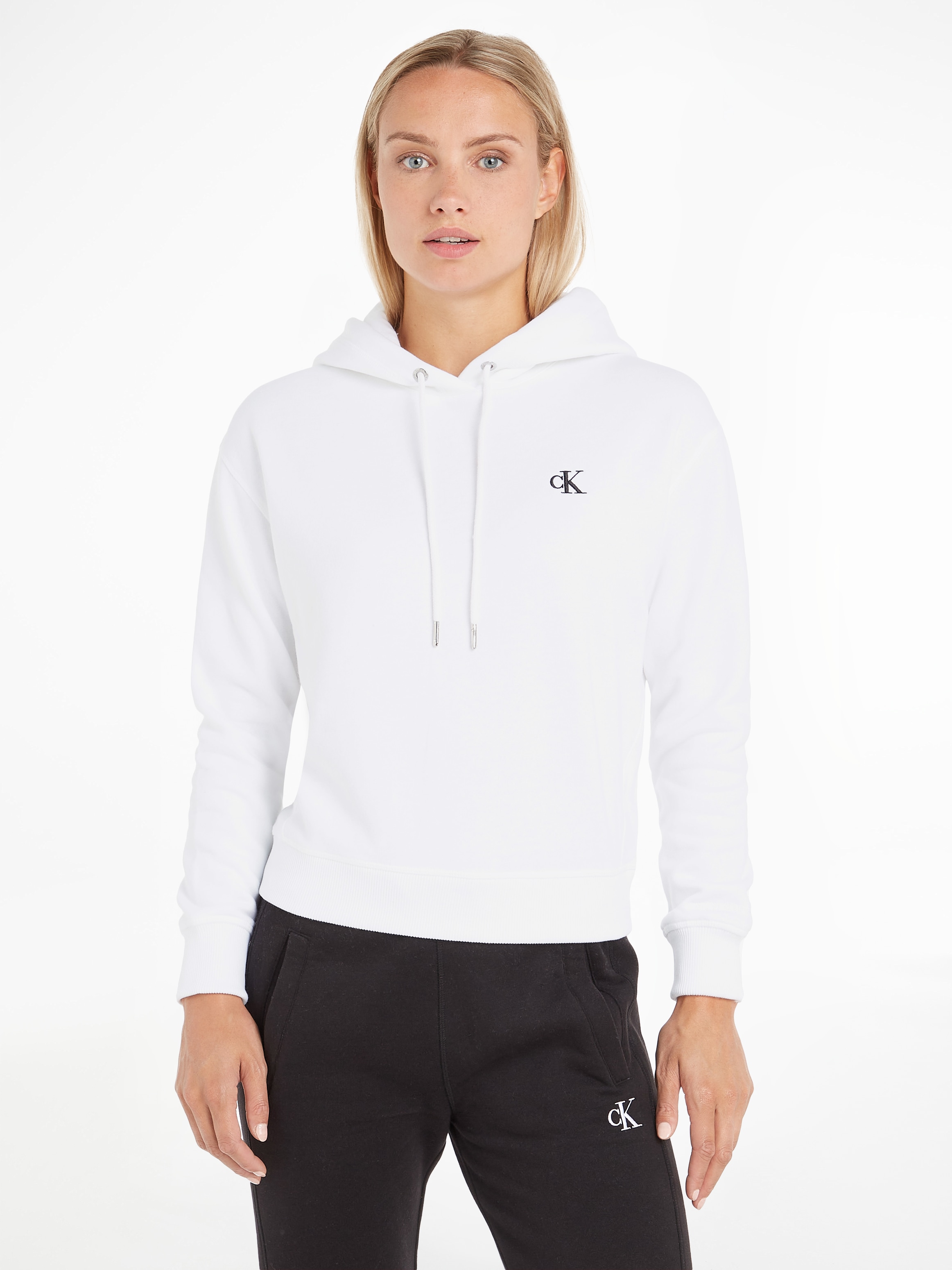 Calvin Klein Jeans Kapuzensweatshirt »CK EMBROIDERY HD«, mit CK Monogramm  Stickerei bei ♕