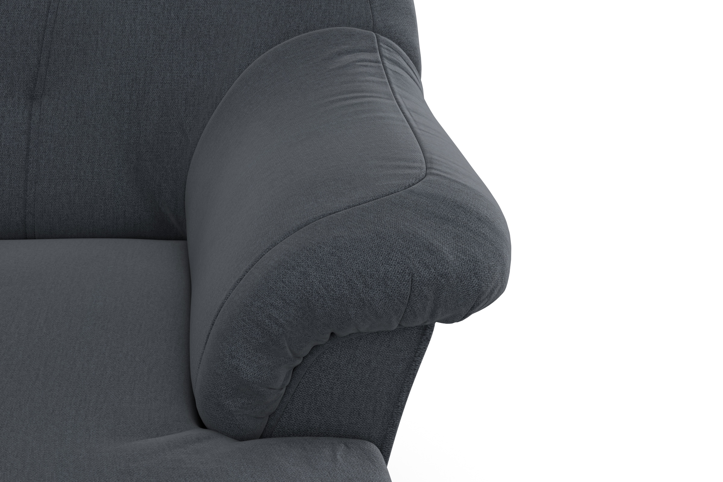 DOMO collection Wohnlandschaft »Pegnitz, zeitlos und modern, mit attraktiver Rückensteppung, U-Form«, wahlweise mit Bettfunktion