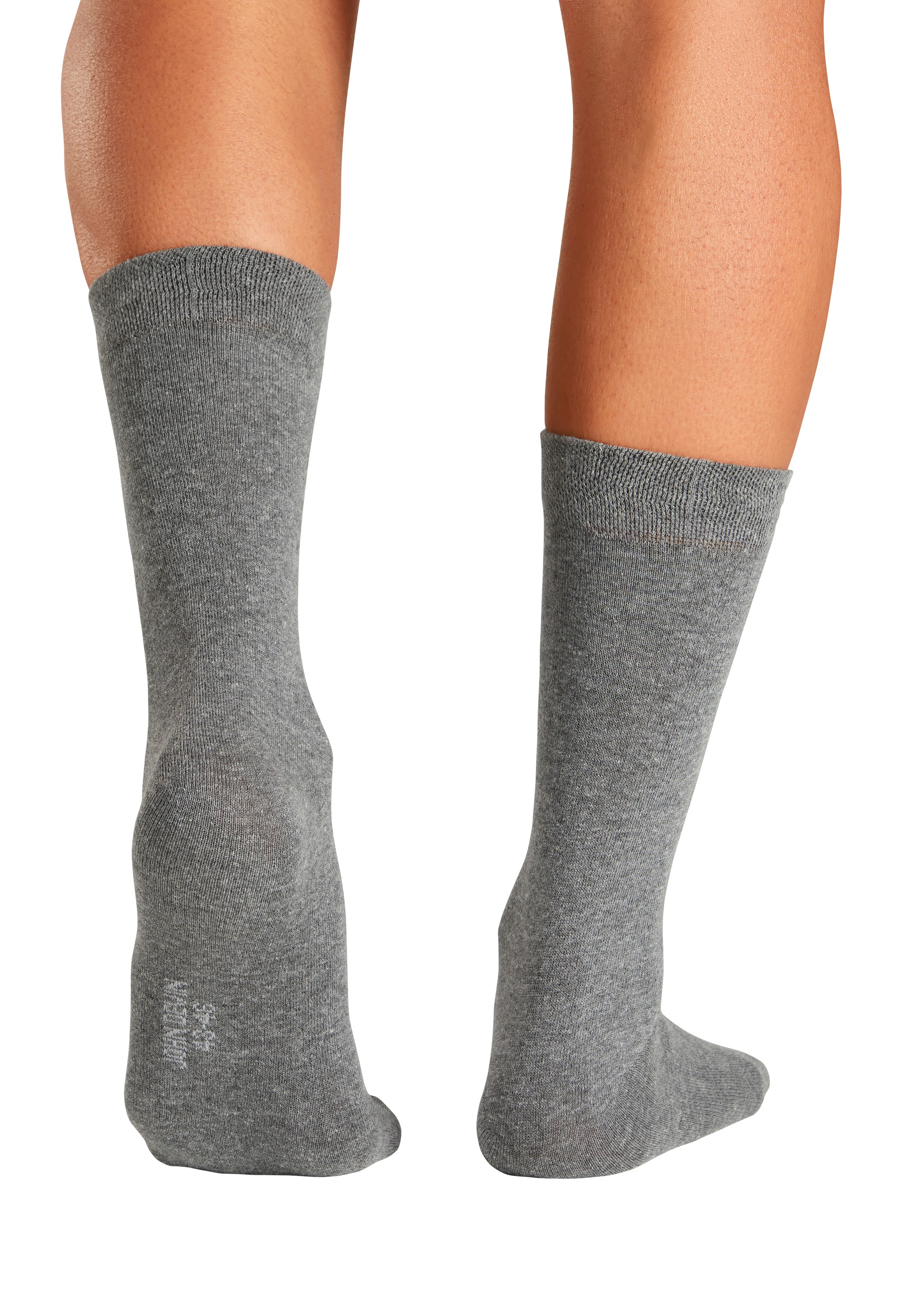 John Devin Businesssocken, (Packung, 3 Paar), mit längerer Schaftlänge, verpackt in einer Box