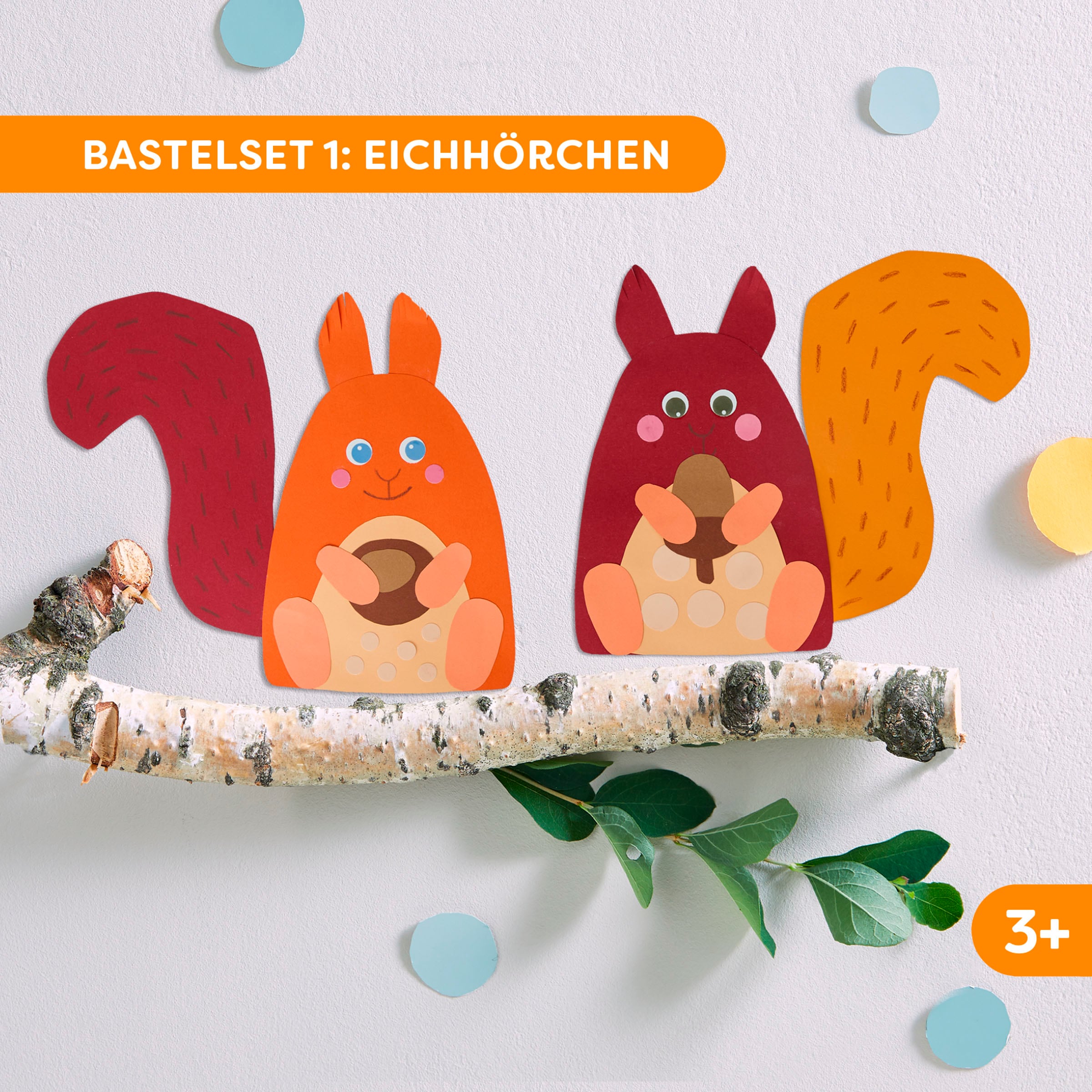 Haba Kreativset »3er Bastelsets Erstes Basteln Herbst«