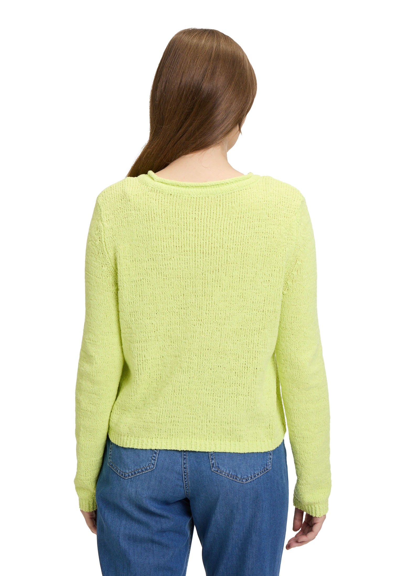 Betty Barclay Rundhalspullover »Grobstrick-Pullover mit Effektgarn«