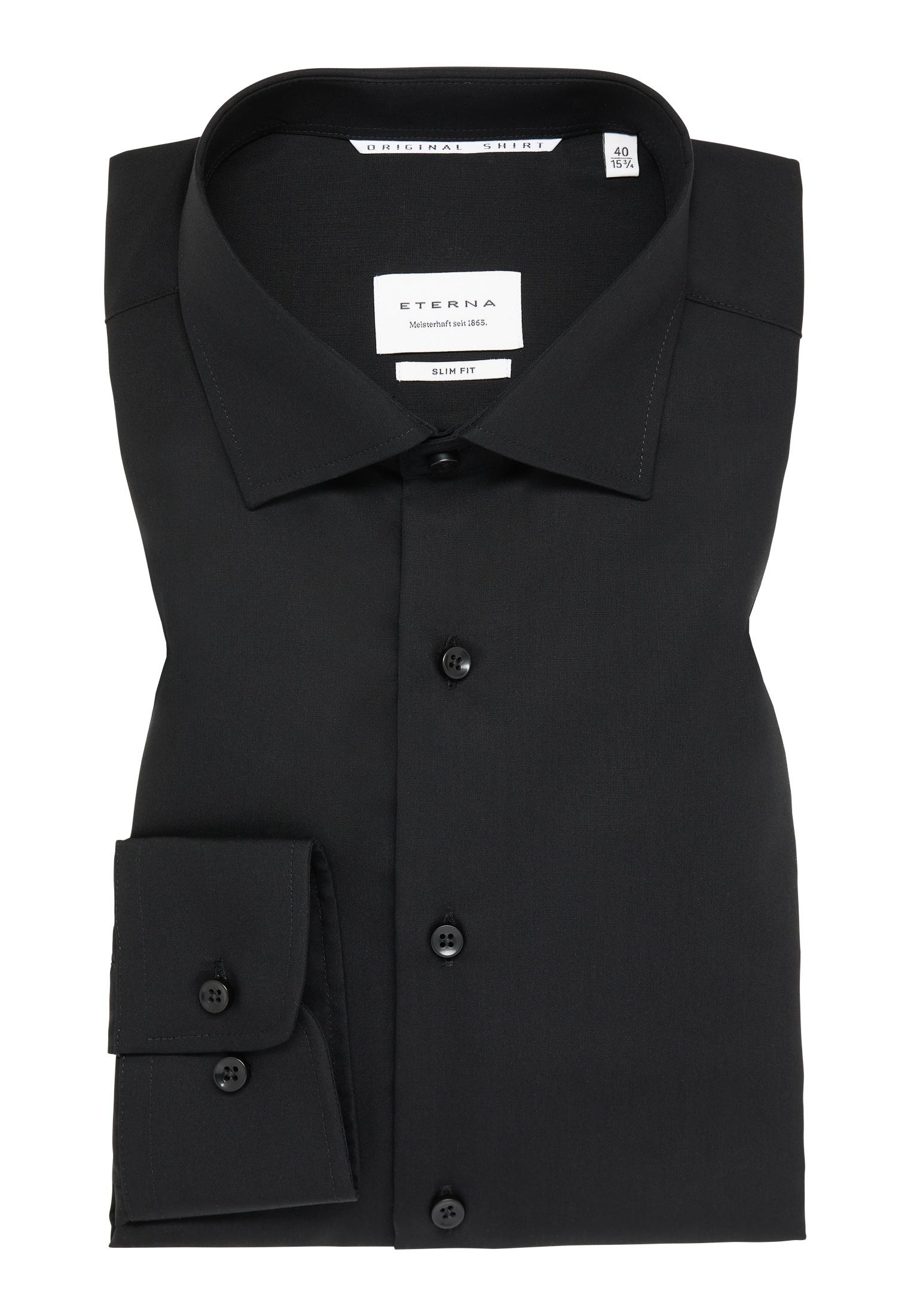 Eterna Langarmhemd »SLIM FIT«, NON IRON (bügelfrei)