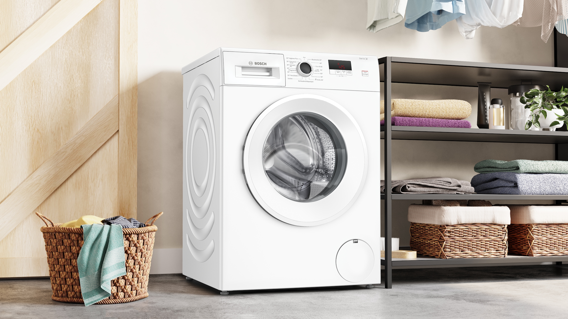 BOSCH Waschmaschine Serie 2 »WGE02420« 7 kg 1400 U/min