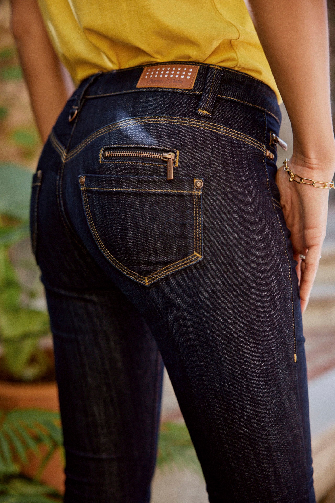 Freeman T. Porter Slim-fit-Jeans »Alexa SDM«, mit Passse in Herzform und  vielen liebevollen Details bei ♕