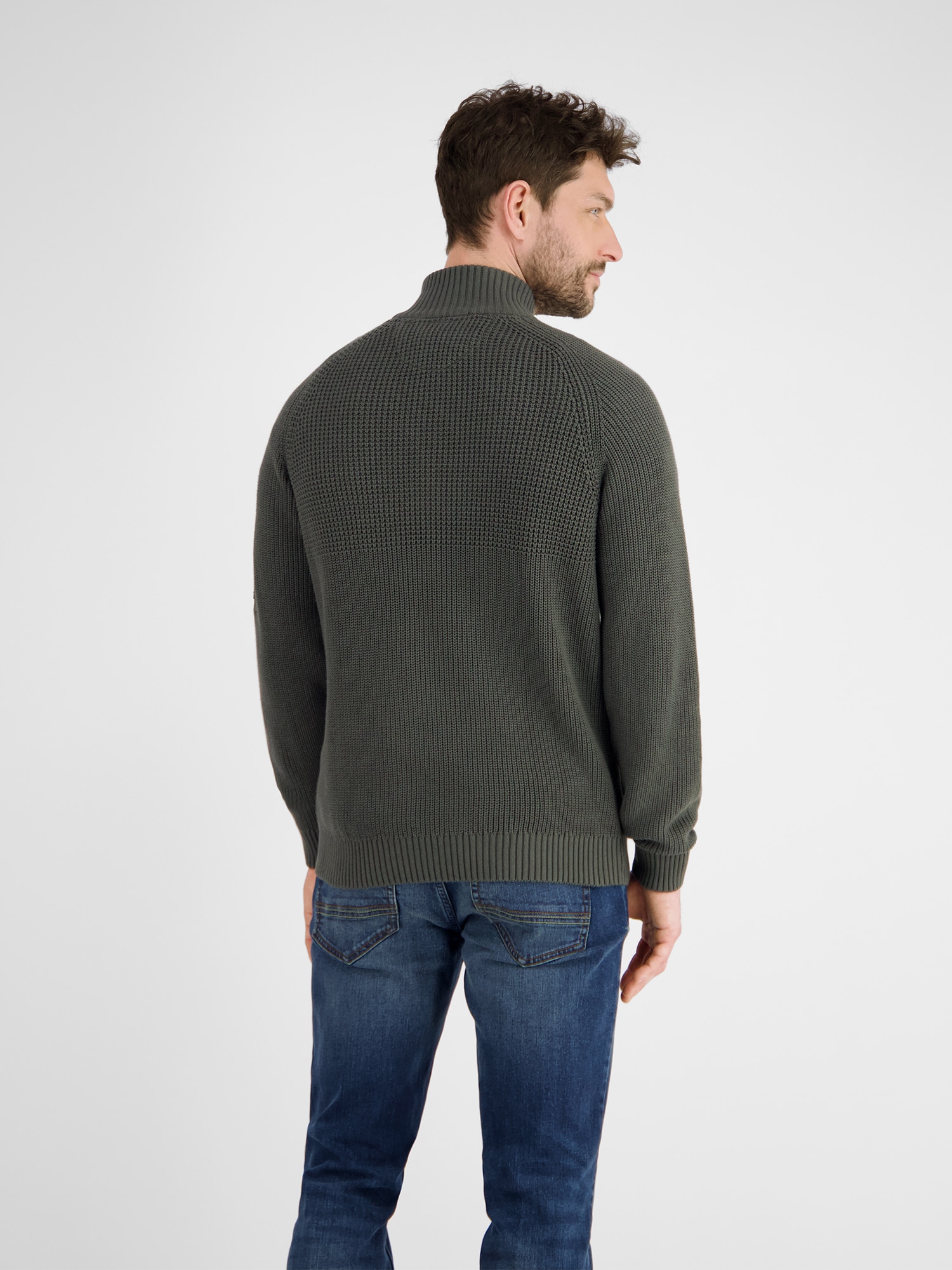 LERROS Troyer »Herren Stricktroyer, grob gerippt«