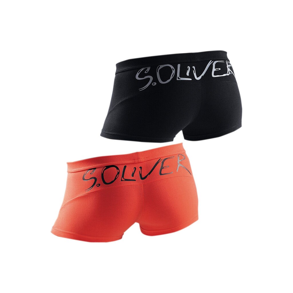 s.Oliver Boxershorts, (Packung, 2 St.)