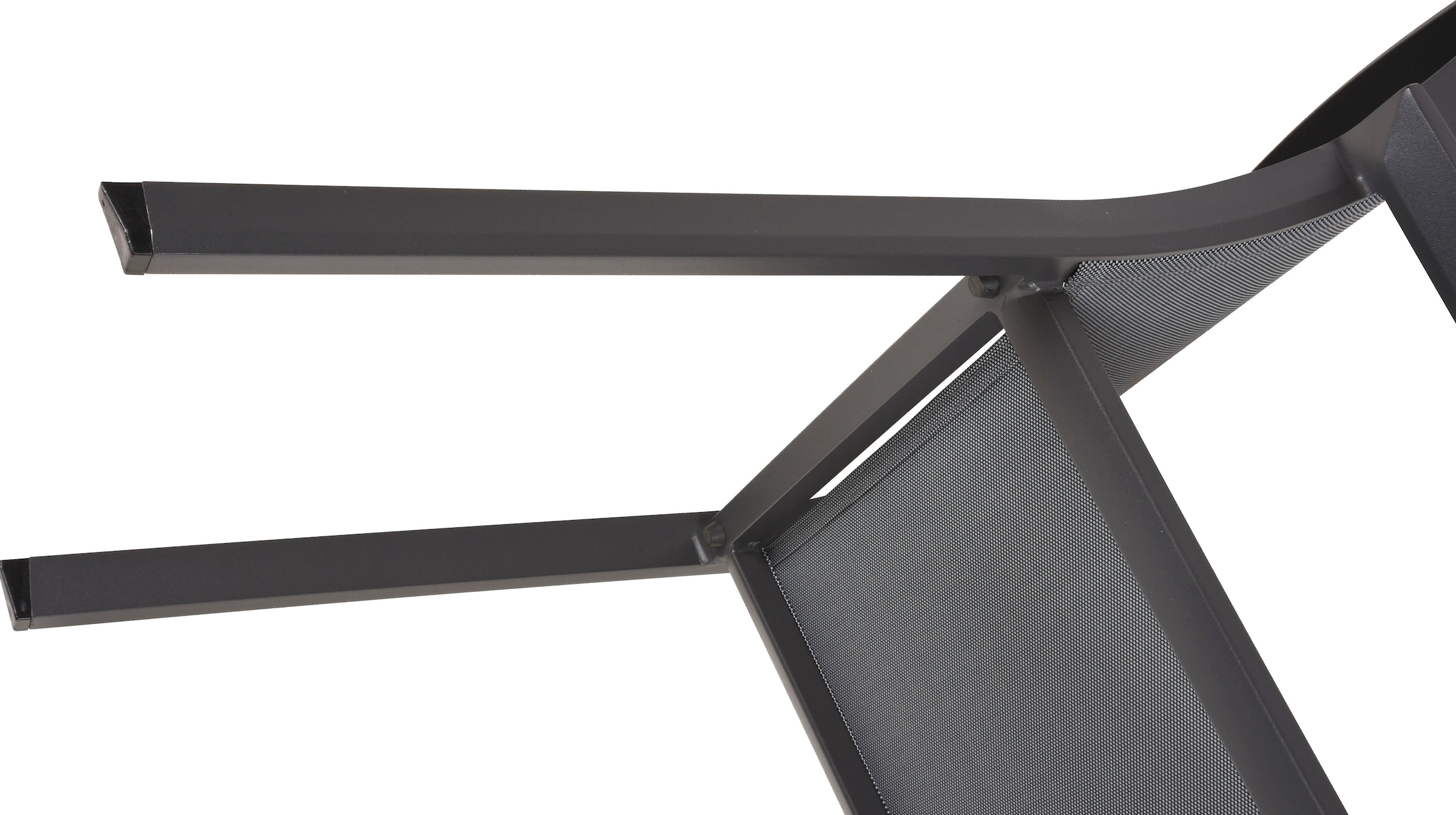 Garden Pleasure Garten-Essgruppe »NEREA«, (7 tlg., 1x Ausziehtisch, 6x Stapelstuhl), ausziehbarer Tisch, Stühle stapelbar, geeignet für 6 Personen
