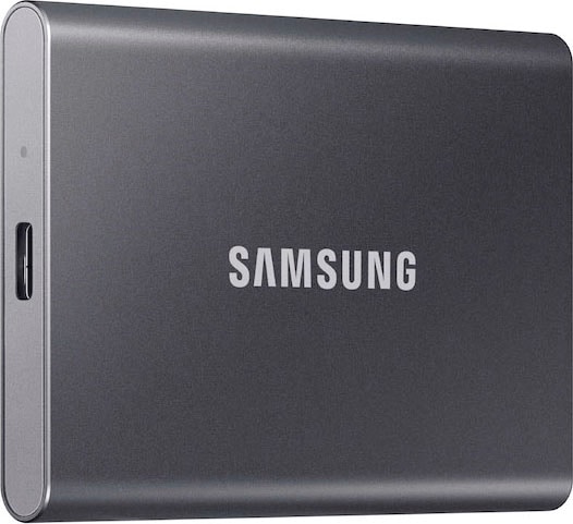 Samsung externe SSD »Portable SSD XXL 3.1 Garantie T7«, UNIVERSAL Jahre | USB Anschluss ➥ 3 3.2-USB