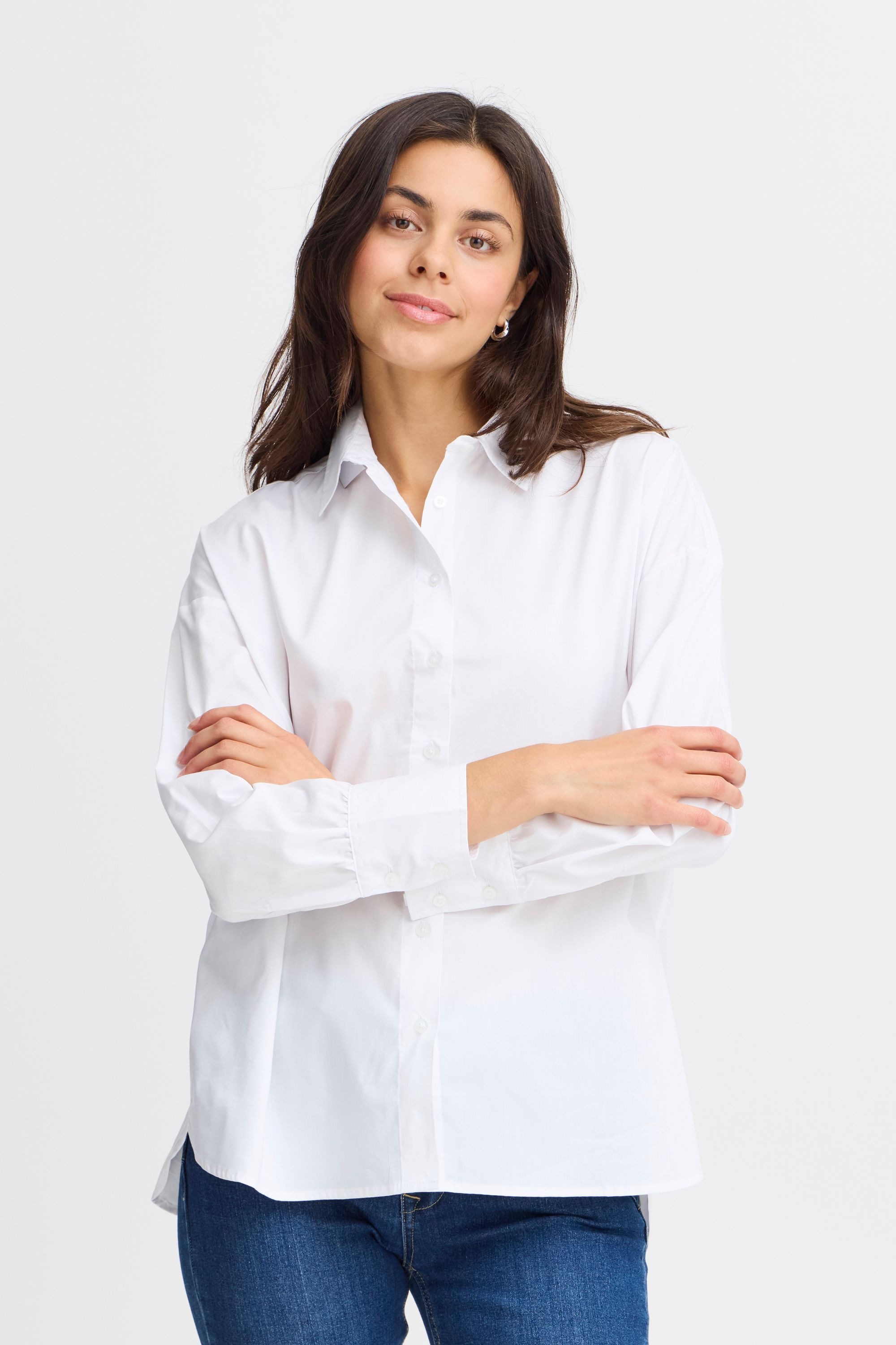 fransa Langarmbluse »Langarmbluse FRZASHIRT SH 8«