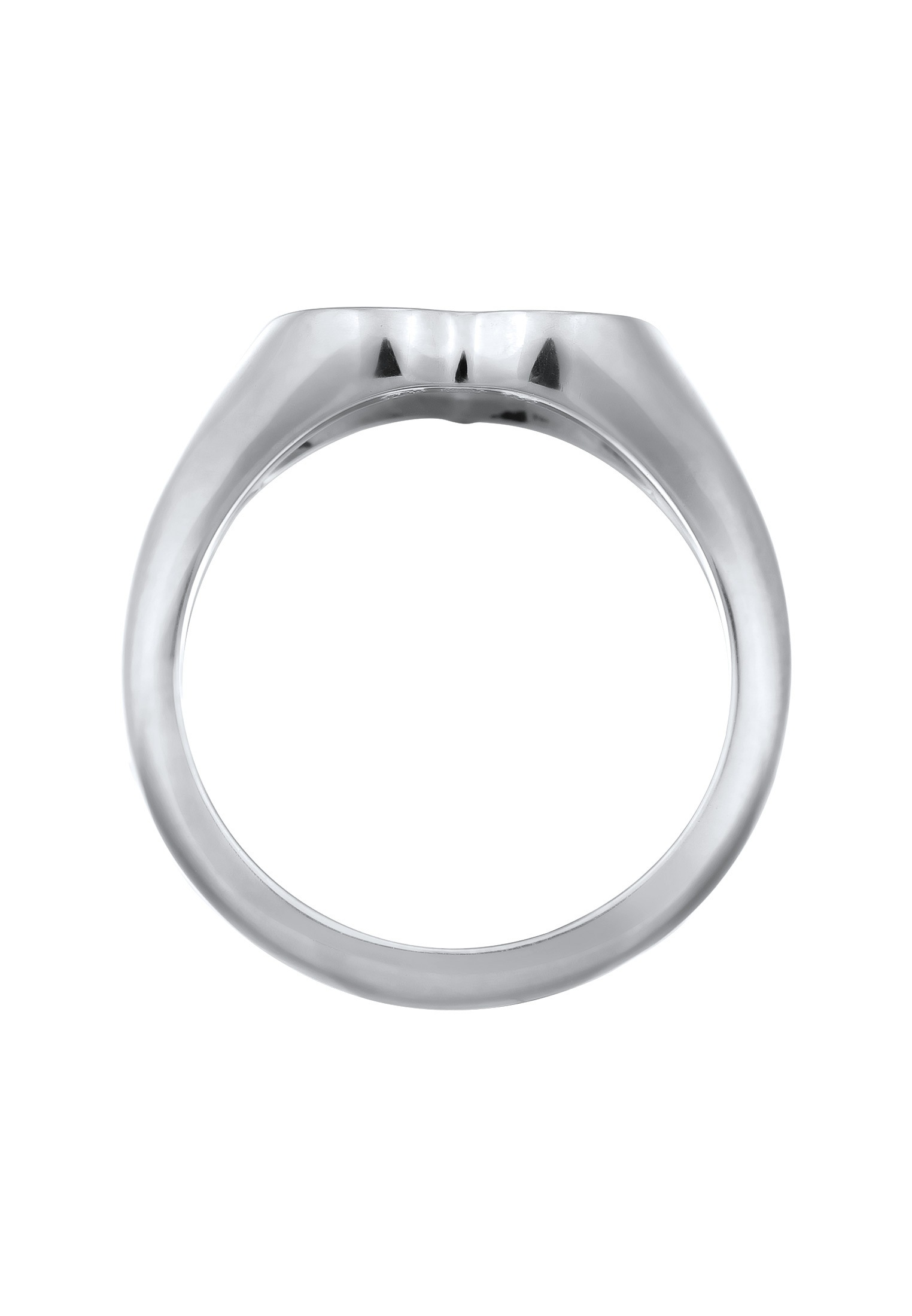 Elli Siegelring »Ring Siegelring Herz 925 Sterling Silber«