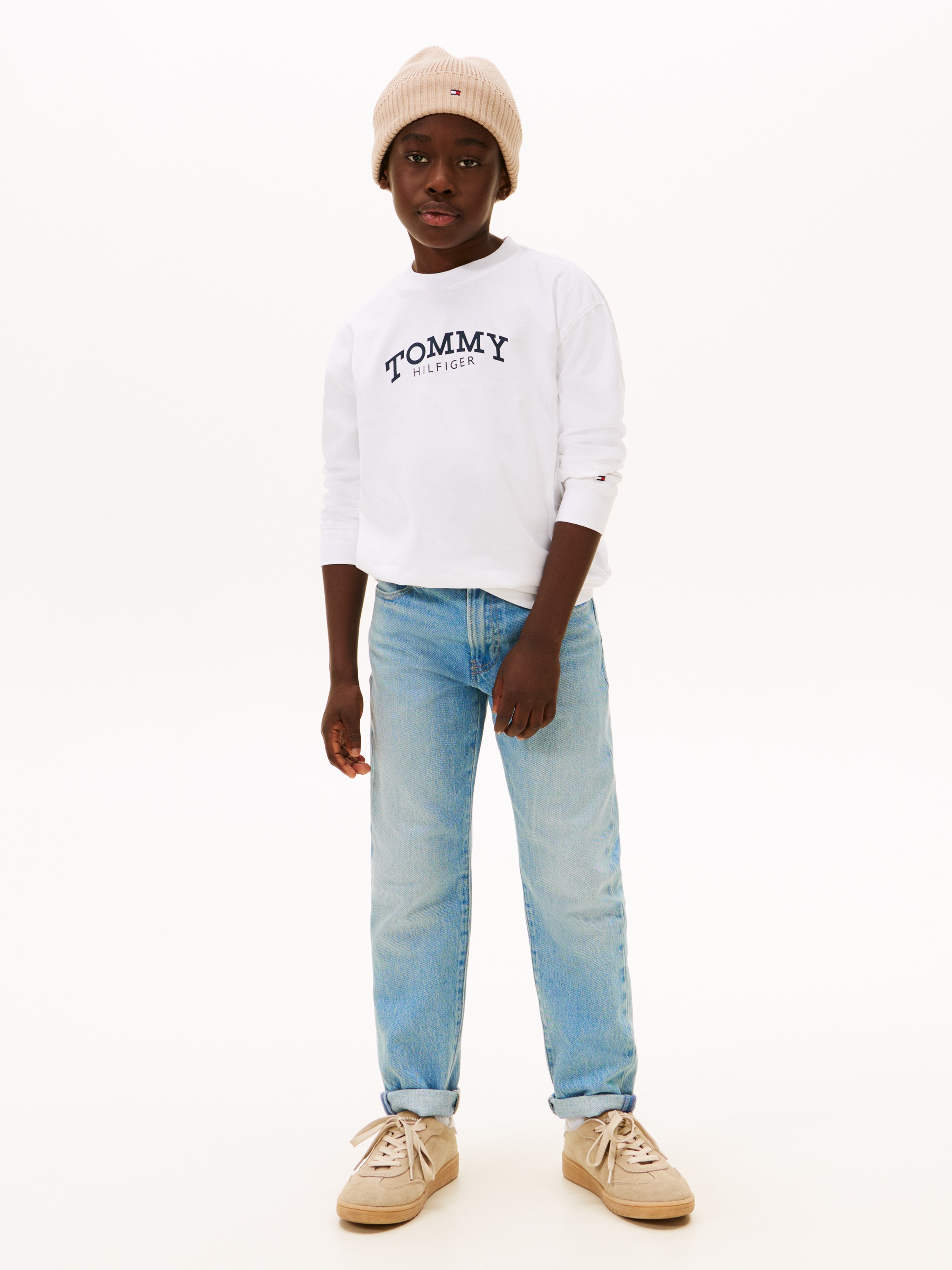 Tommy Hilfiger Langarmshirt Regular fit, für Kinder bis 16 Jahre