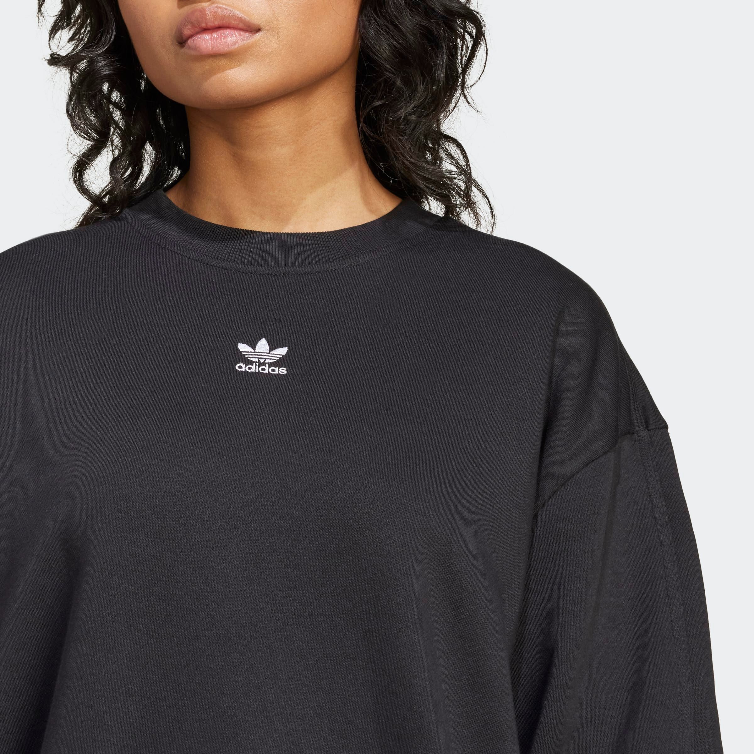 adidas Originals Sweatshirt »ESSENTIALS FLEECE-, RUNDHALSAUSSCHNITT, LANG, OVERSIZED«
