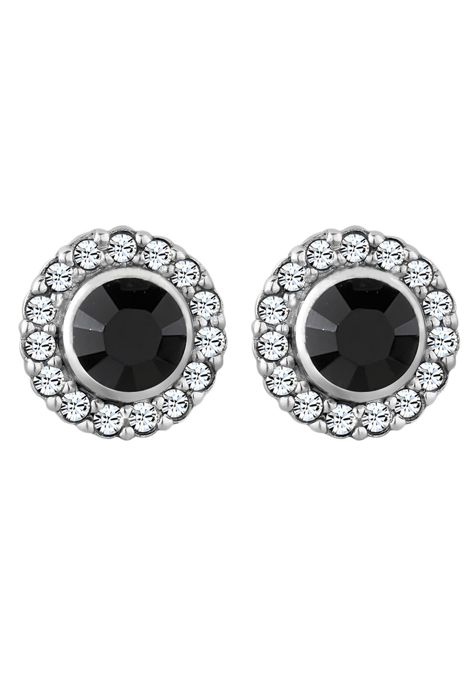 Elli Paar Ohrstecker »Ohrringe Glamour Kristalle 925 Silber«