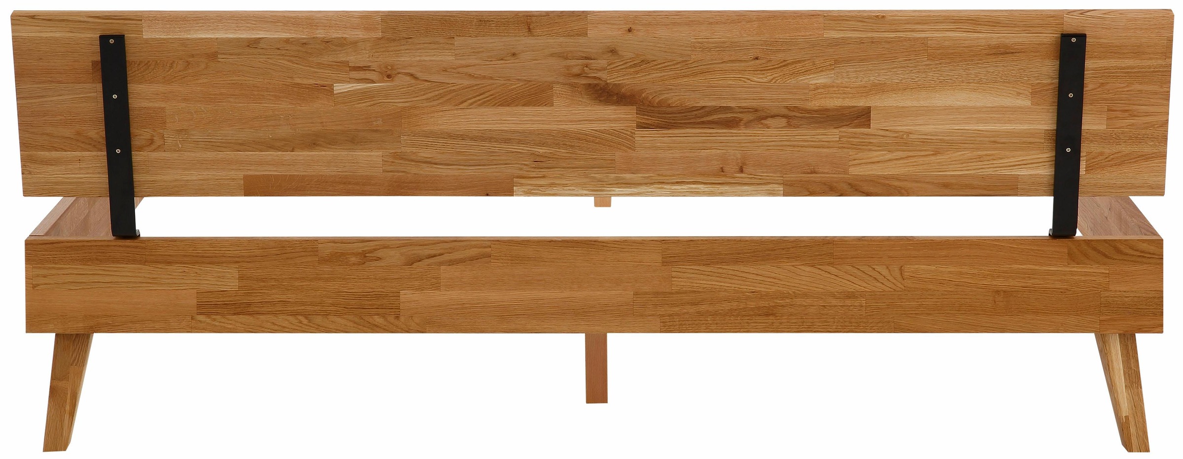 Home affaire Bett »Natali« aus massiver Eiche, in verschiedenen Breiten